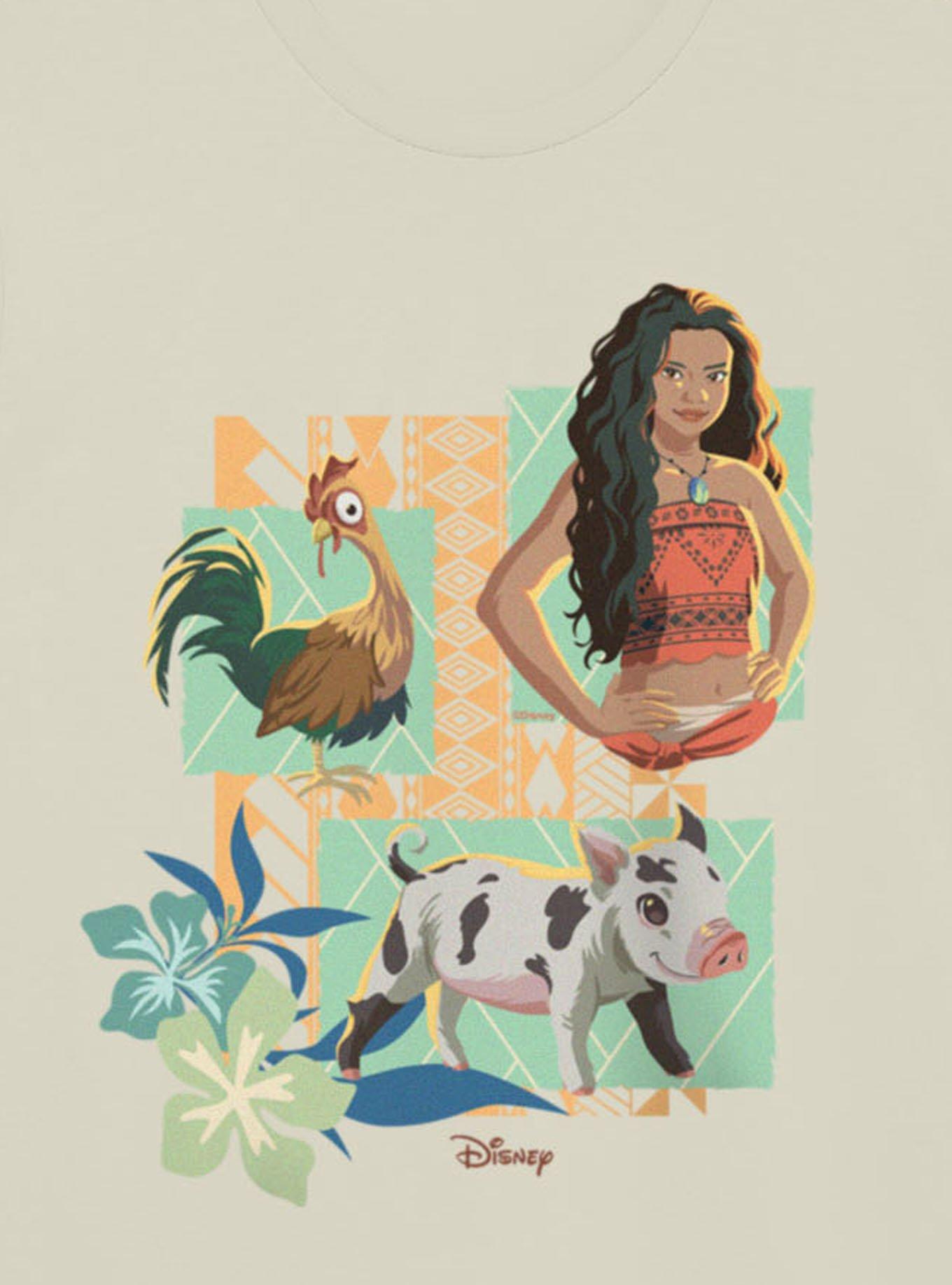 Disney Moana Hei Hei And Pua Panels T-Shirt, , hi-res