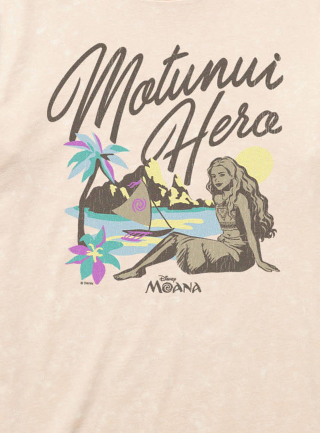 Disney Moana Motunui Hero Mineral Wash T-Shirt Box Lunch Exclusive, , hi-res