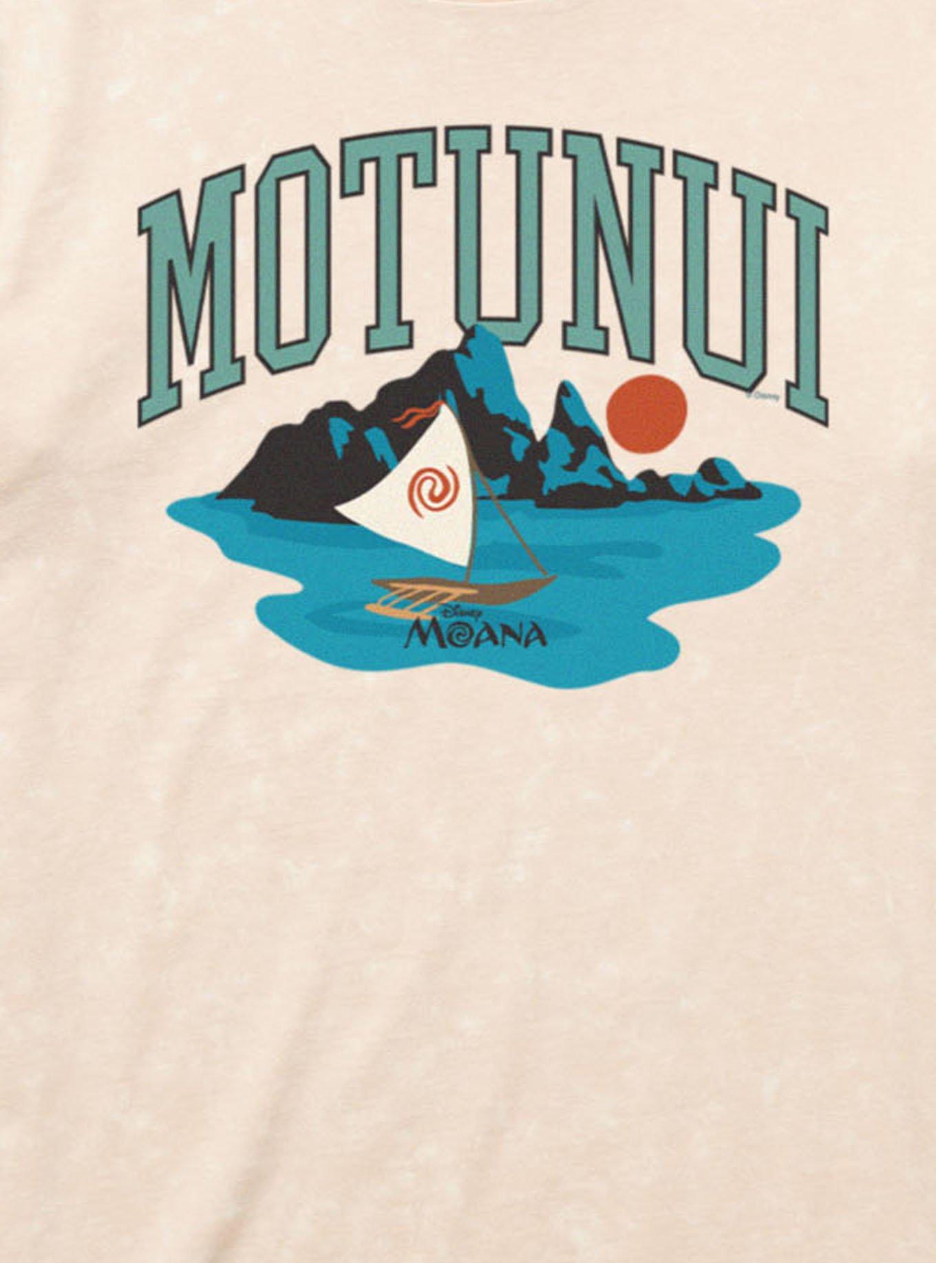 Disney Moana Motunui Boat Horizon Mineral Wash T-Shirt Box Lunch Exclusive, , hi-res