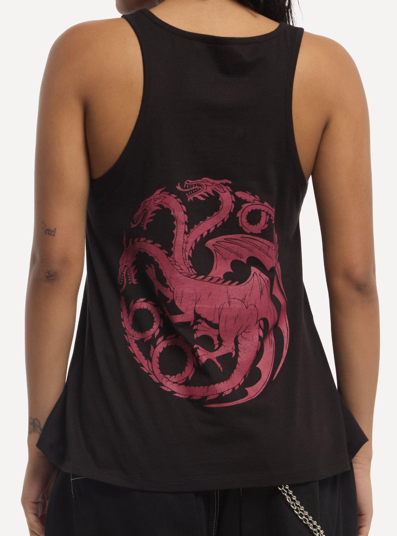House Of The Dragon Fire & Blood Girls Tank Top, , hi-res