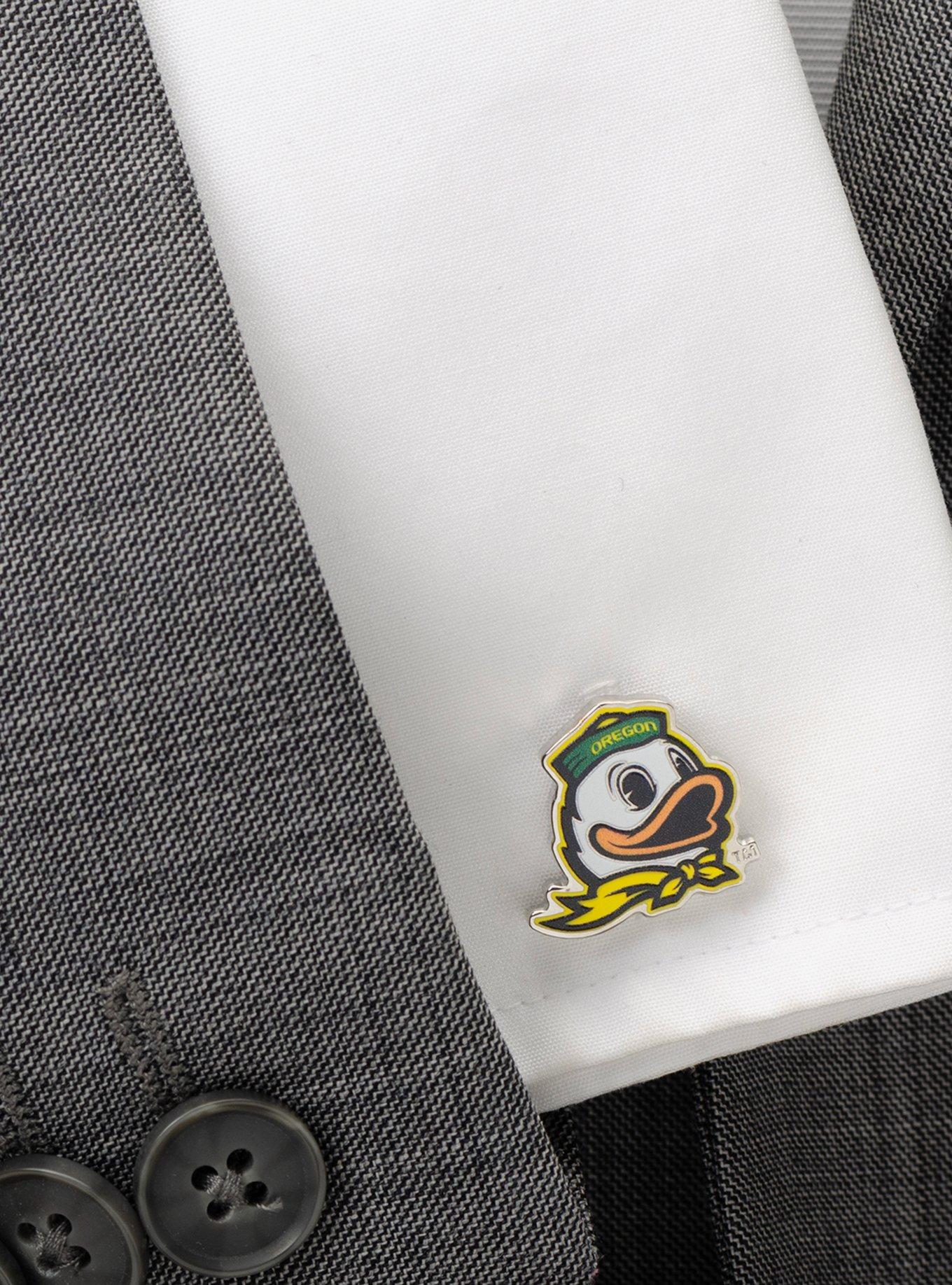 NCAA Oregon Ducks Mascot Cufflinks, , hi-res