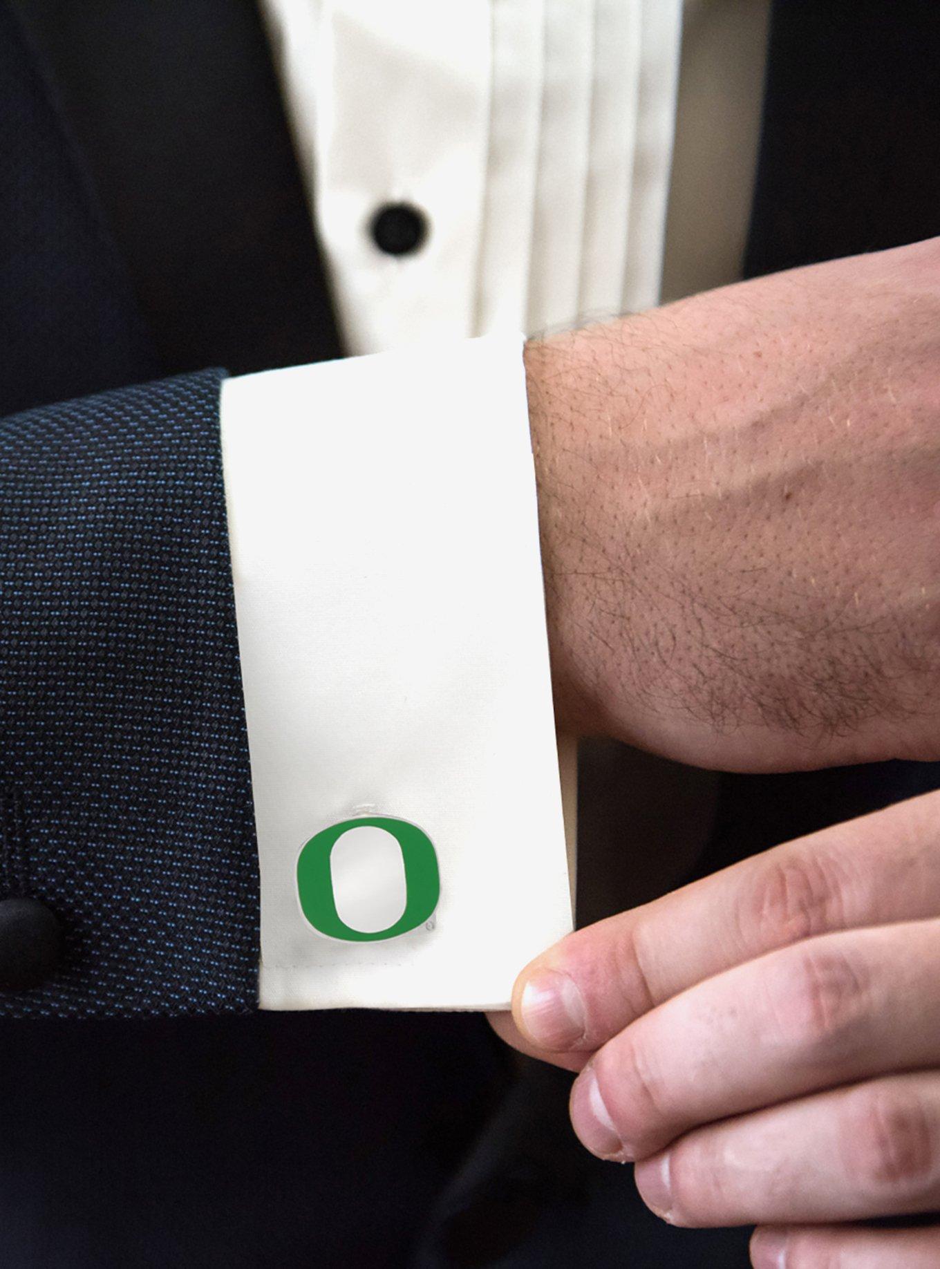 NCAA Oregon Ducks Cufflinks, , hi-res