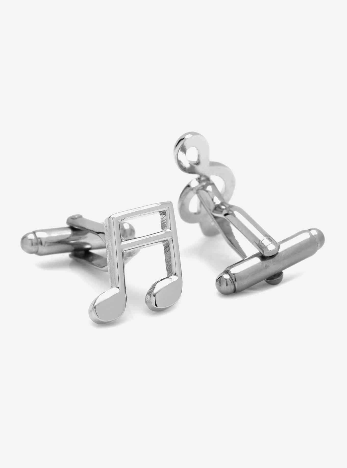 Music Notes Cufflinks, , hi-res
