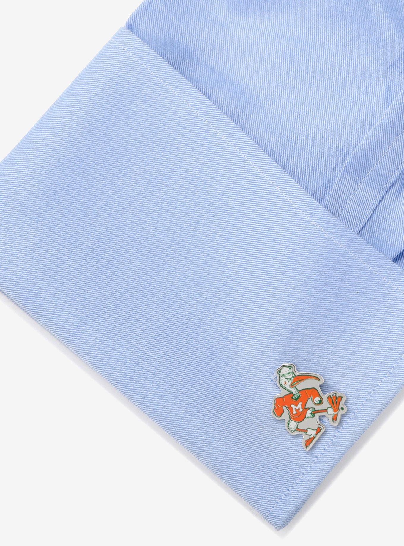 NCAA University of Miami Hurricanes Throwback Cufflinks, , alternate - view 3