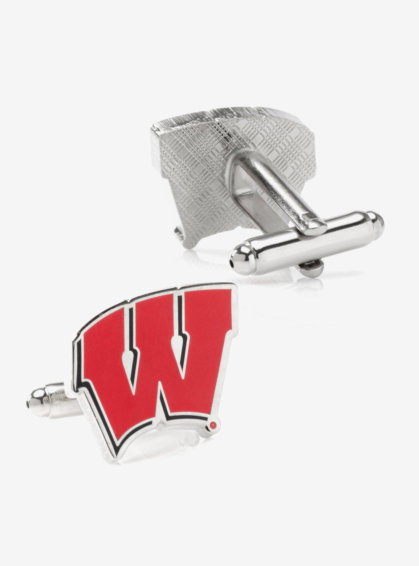 NCAA University of Wisconsin Badgers Cufflinks, , hi-res