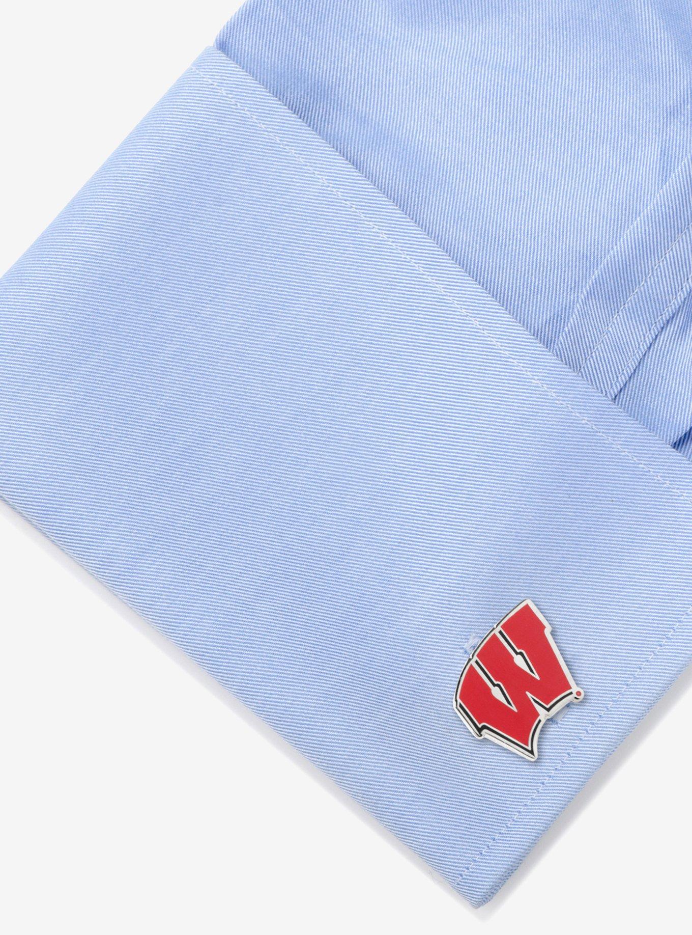 NCAA University of Wisconsin Badgers Cufflinks, , alternate - view 3