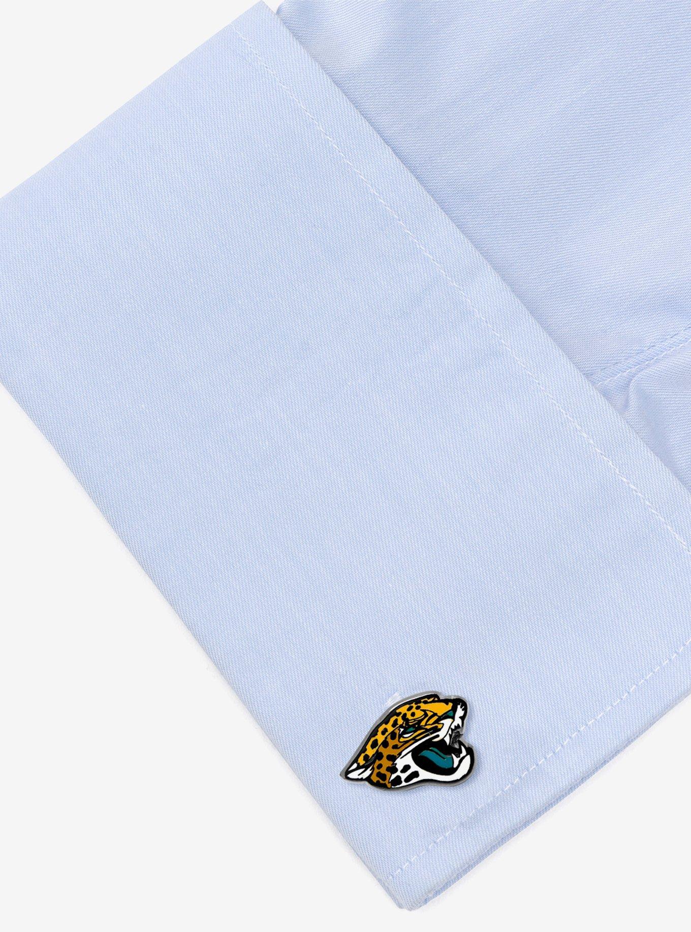 NFL Jacksonville Jaguars Black Cufflinks, , alternate