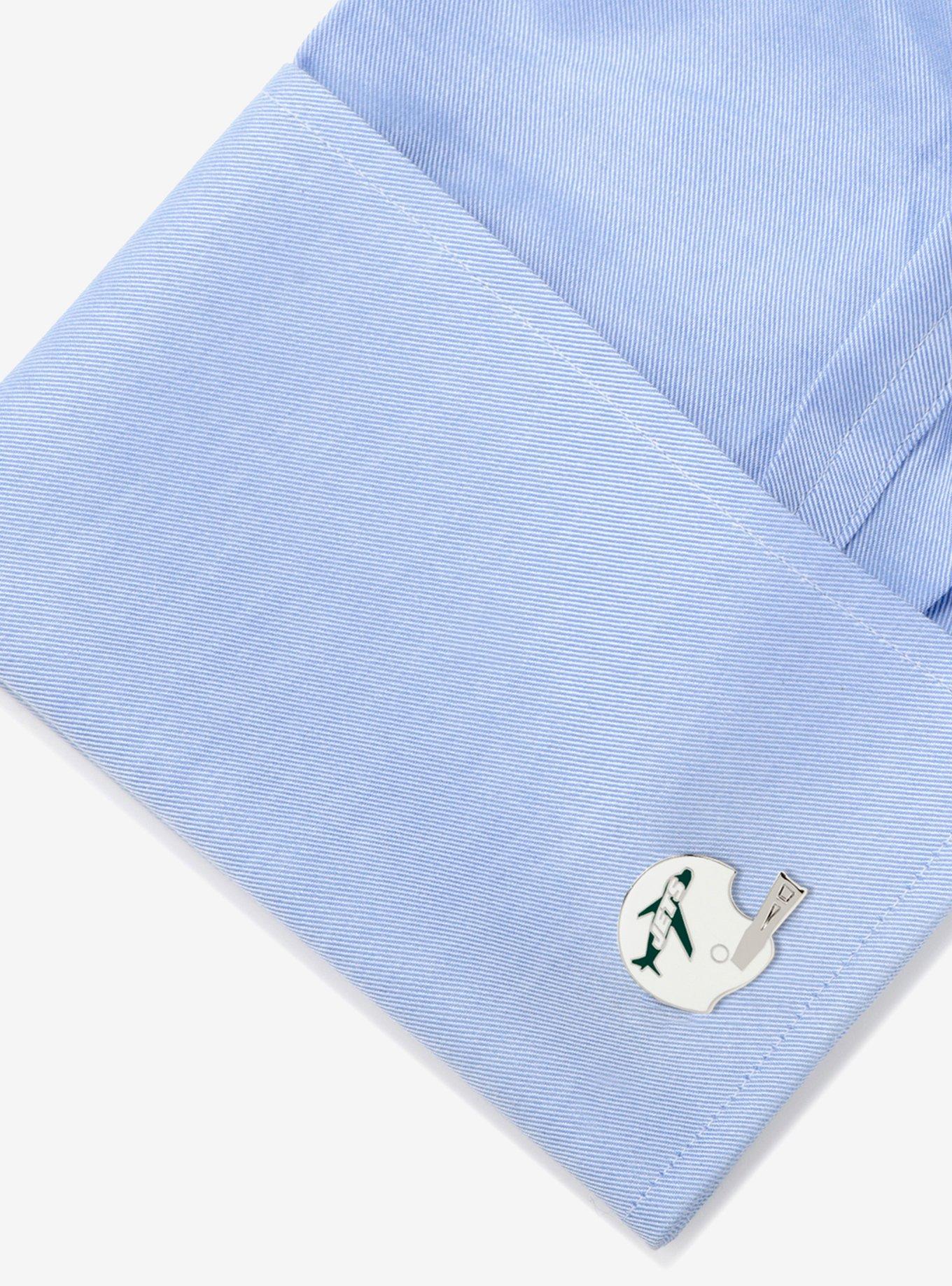 NFL New York Jets Retro Helmet Cufflinks, , alternate
