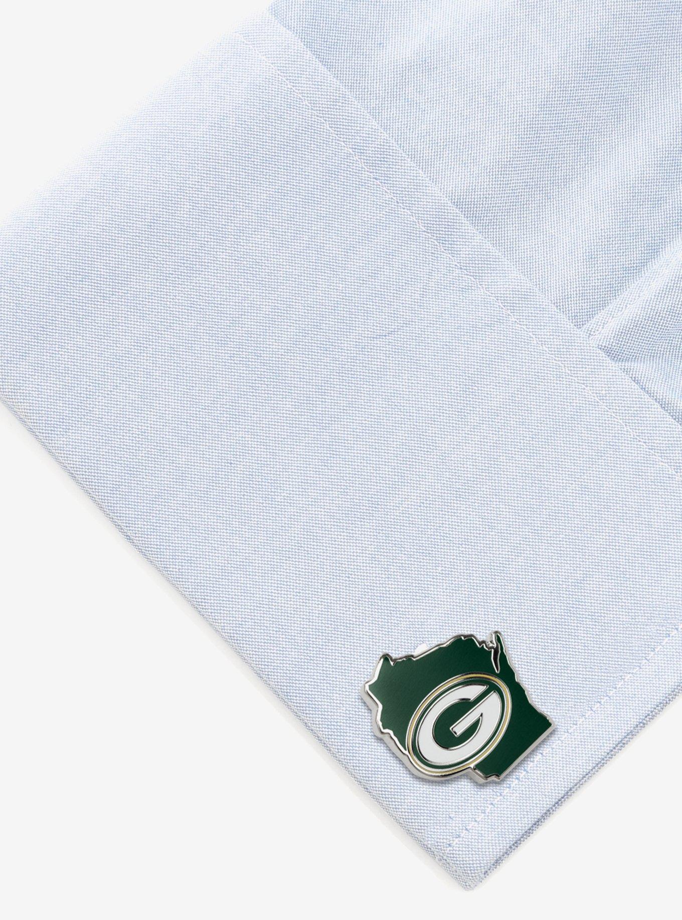 NFL Green Bay Packers State Shaped Cufflinks, , alternate - view 3