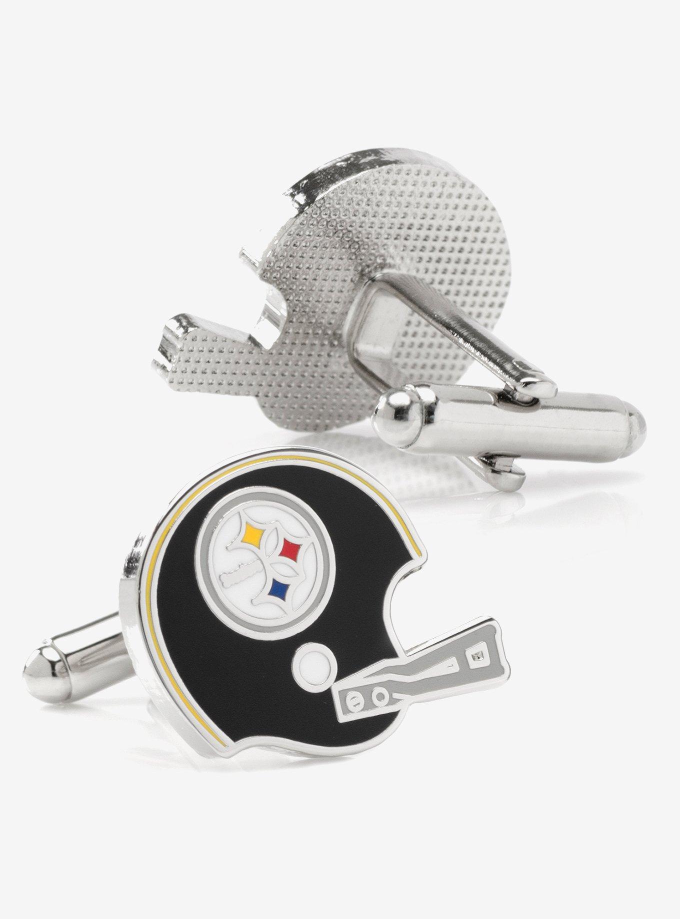 NFL Pittsburgh Steelers Retro Helmet Cufflinks, , alternate