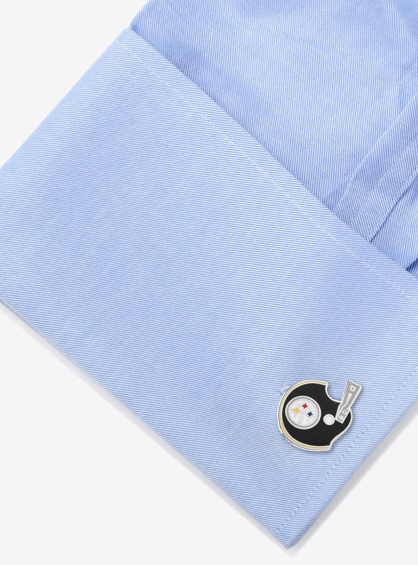 NFL Pittsburgh Steelers Retro Helmet Cufflinks, , alternate
