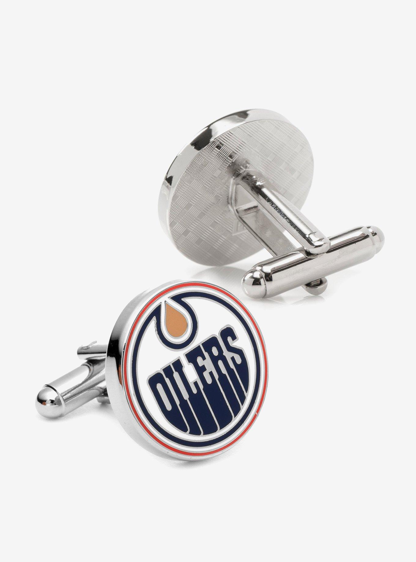 NHL Edmonton Oilers Cufflinks, , hi-res