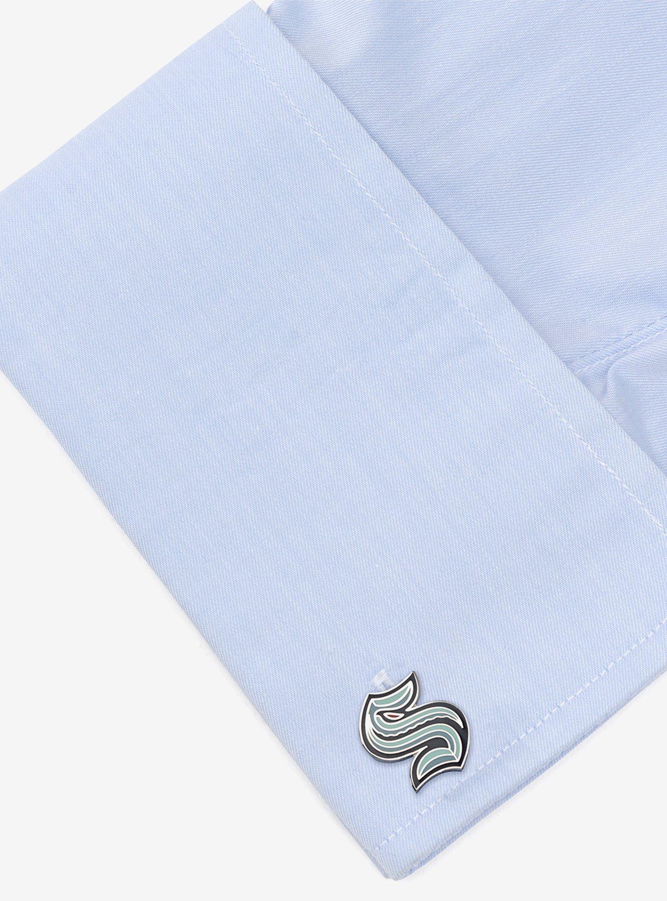 NHL Seattle Kraken Cufflinks, , alternate