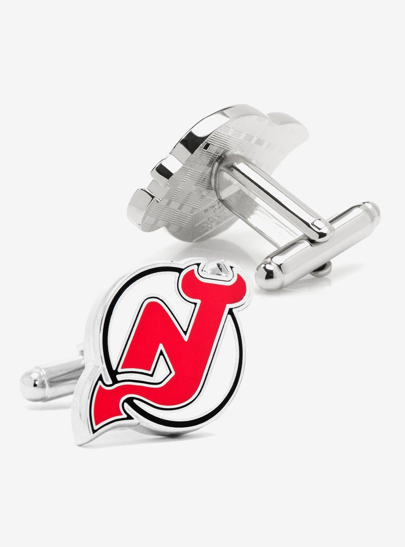 NHL New Jersey Devils Cufflinks, , alternate
