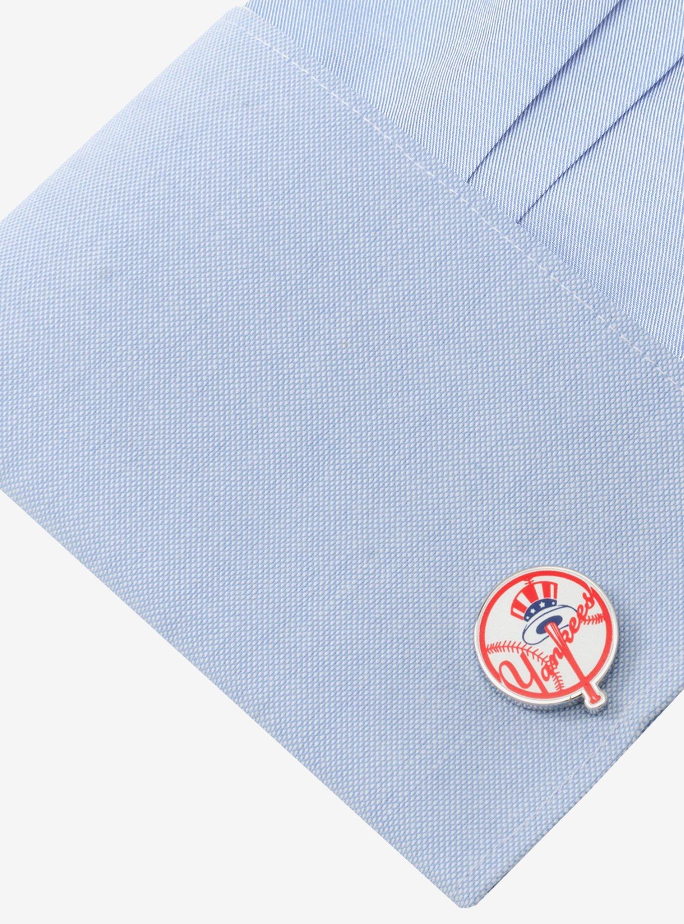 MLB New York Yankees Baseball Cufflinks, , alternate