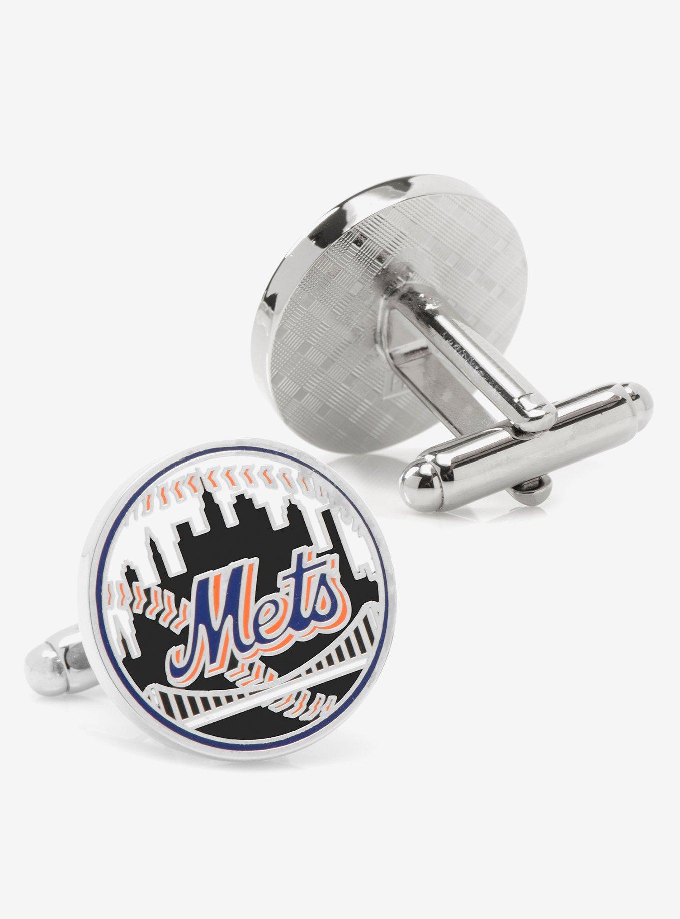 MLB New York Mets Baseball Cufflinks, , hi-res