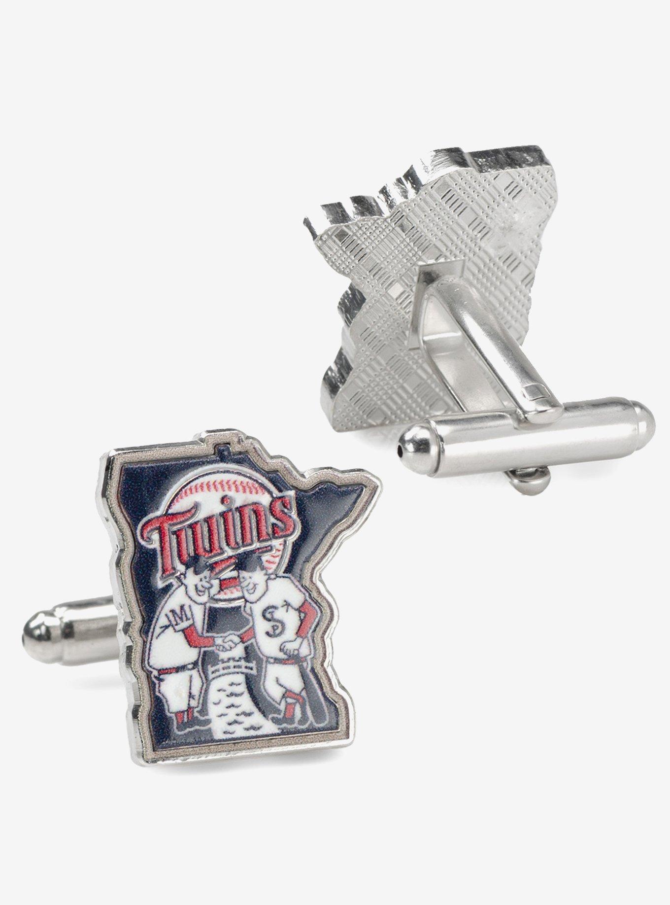 MLB Minnesota Twins Minnie & Paul Cufflinks, , alternate - view 3