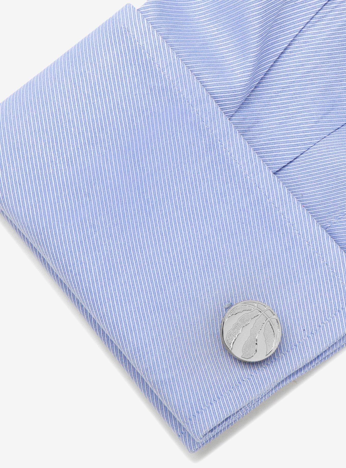 NBA Toronto Raptors Silver Edition Cufflinks, , alternate