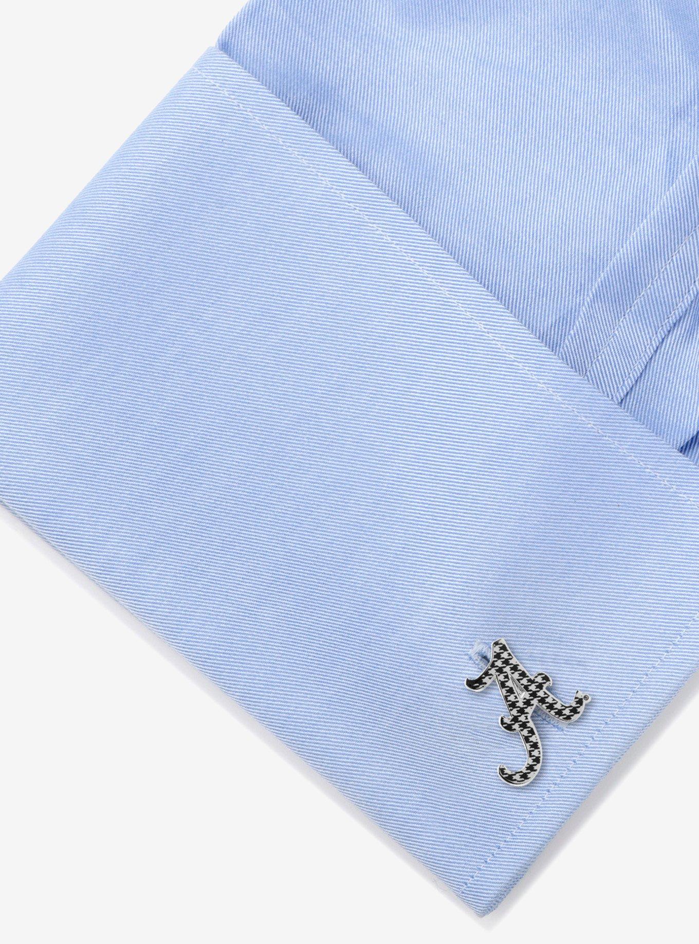 NCAA University of Alabama Houndstooth Cufflinks, , alternate