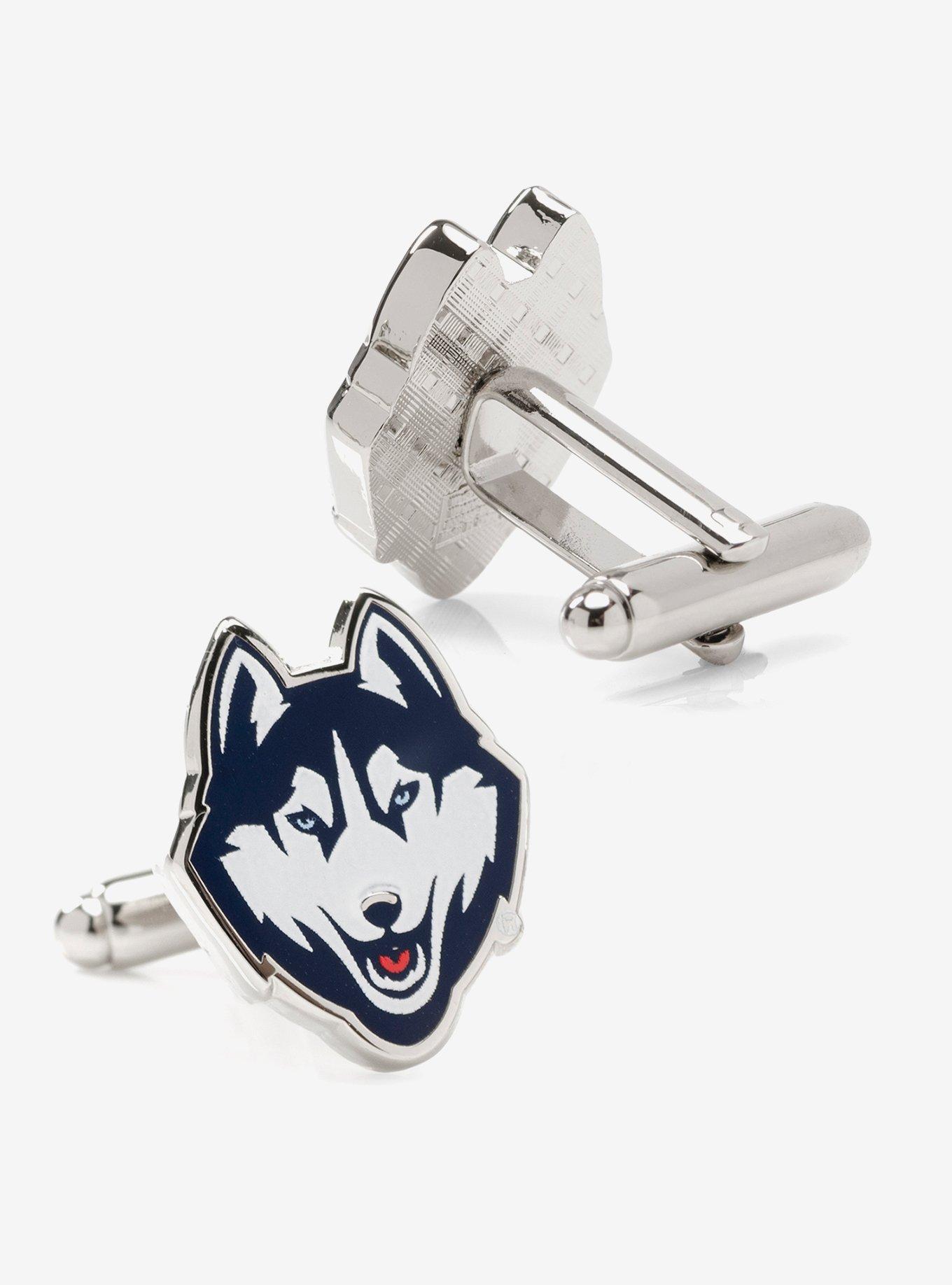 NCAA University of Connecticut Huskies Cufflinks, , hi-res