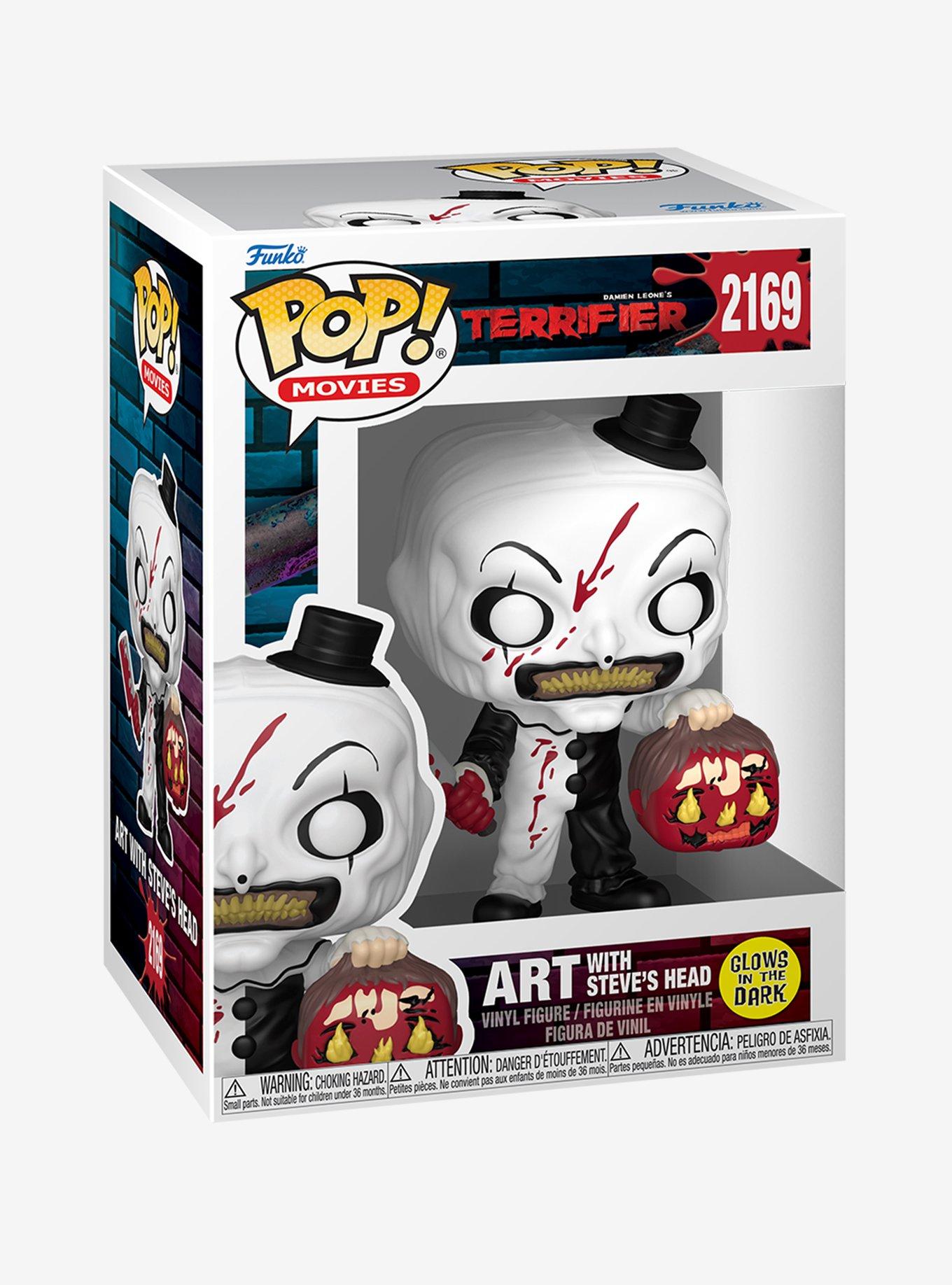 Funko Pop! Movies Terrifier Art With Steve's Head Glow-in-the-Dark Vinyl Figure, , alternate - view 3
