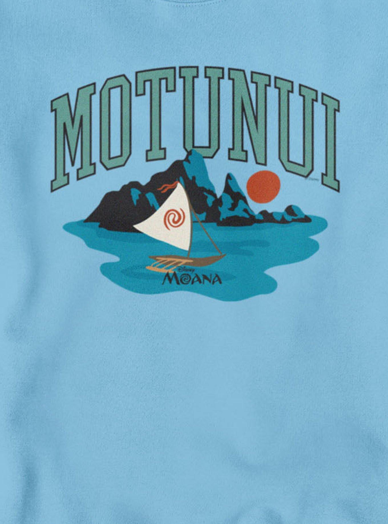 Disney Moana Motunui Boat Horizon Sweatshirt Her Universe Exclusive, , hi-res