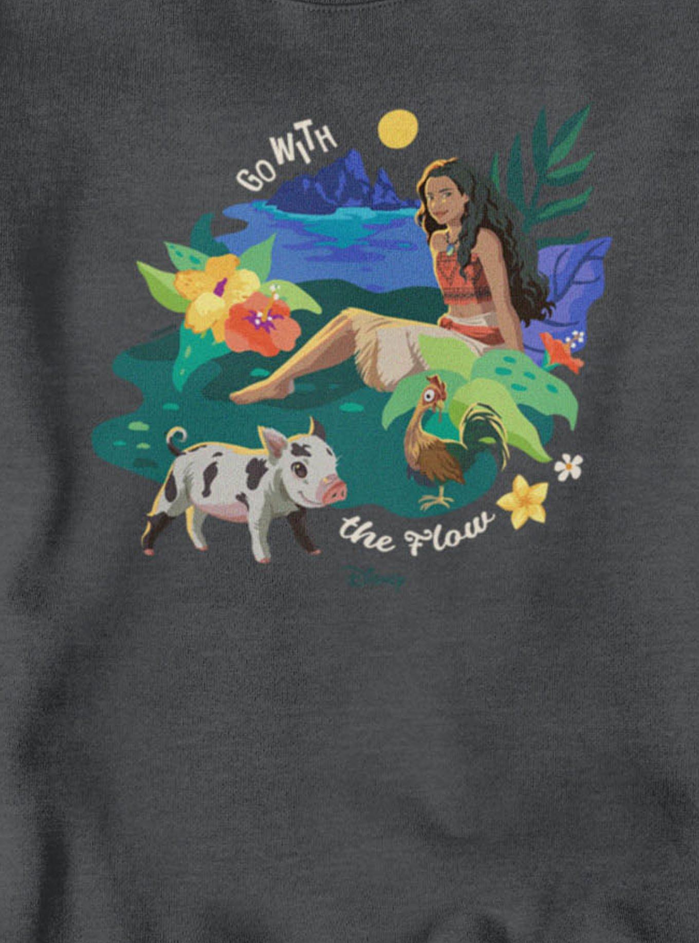 Disney Moana Go With The Flow Sweatshirt, , hi-res