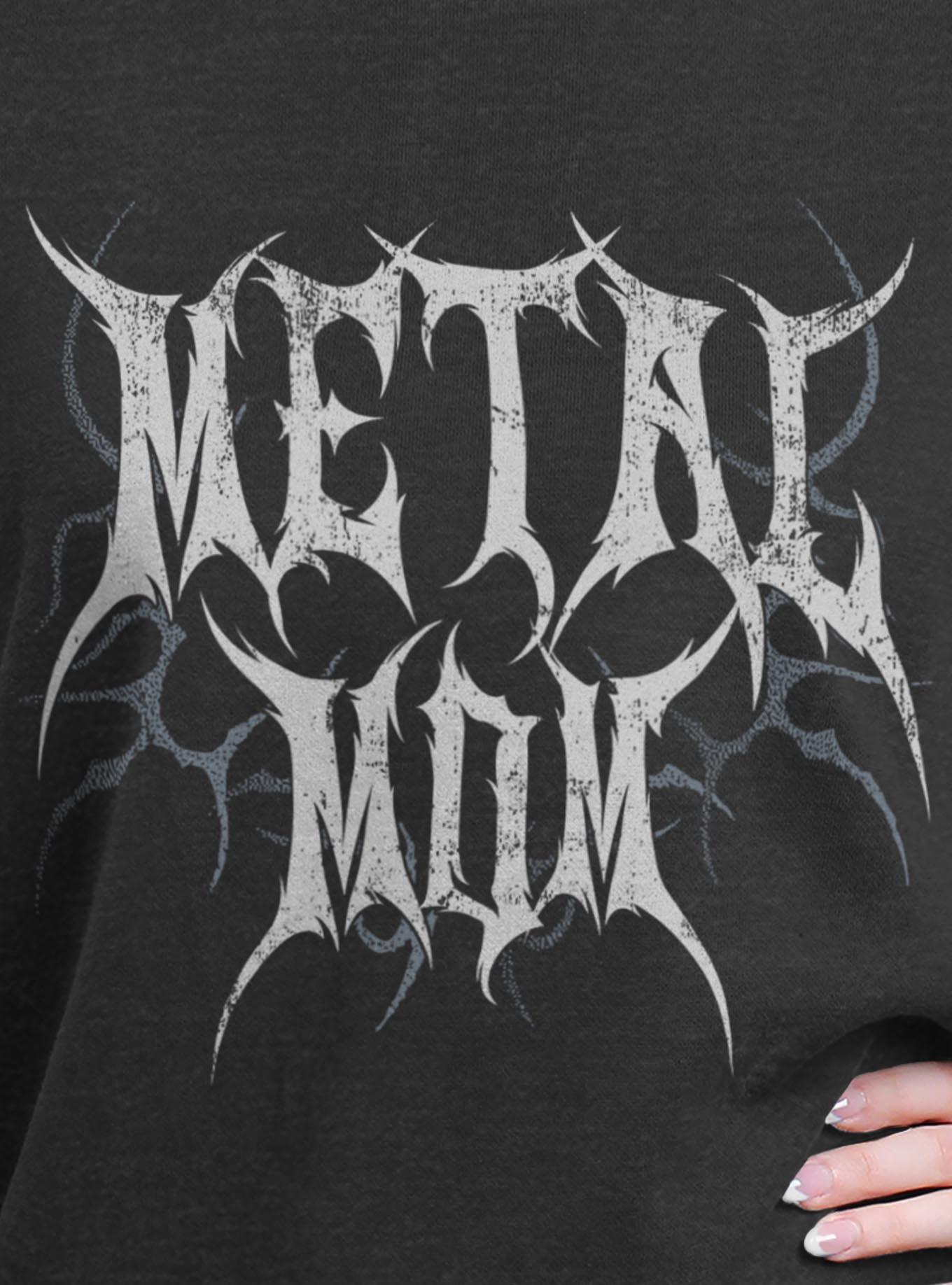 Metal Mom Girls Oversized Sweatshirt, , hi-res