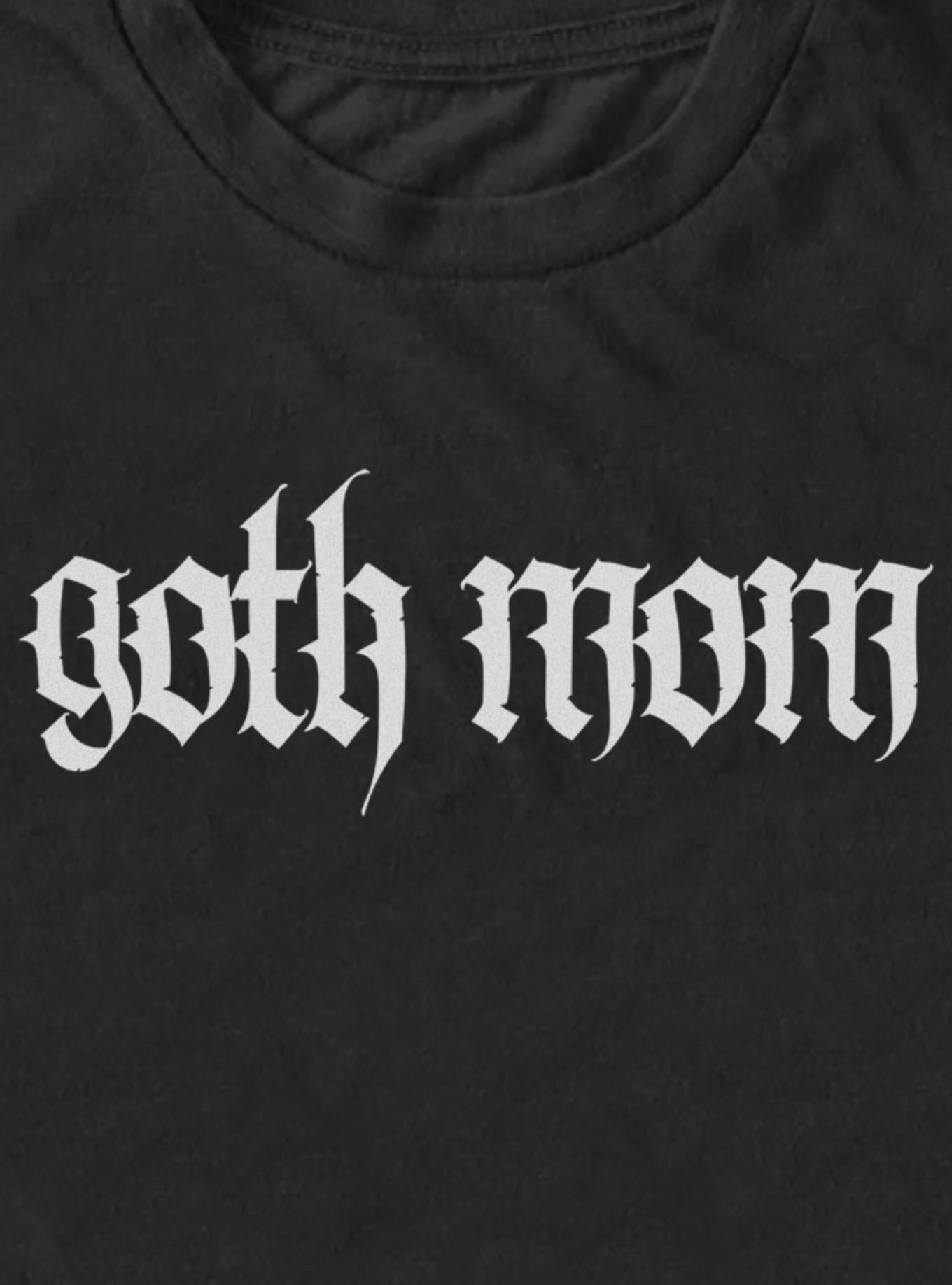 Goth Mom T-Shirt, BLACK, alternate