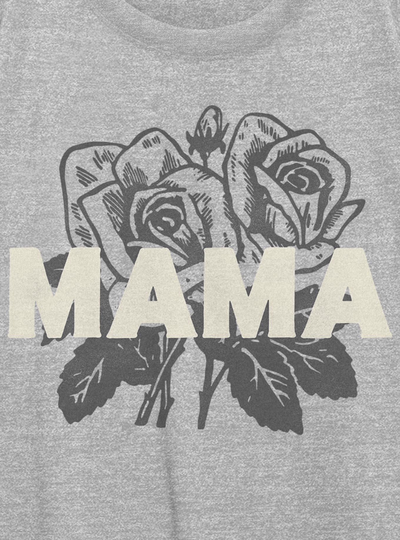 Mama Rose Floral Girls Oversized T-Shirt, , hi-res