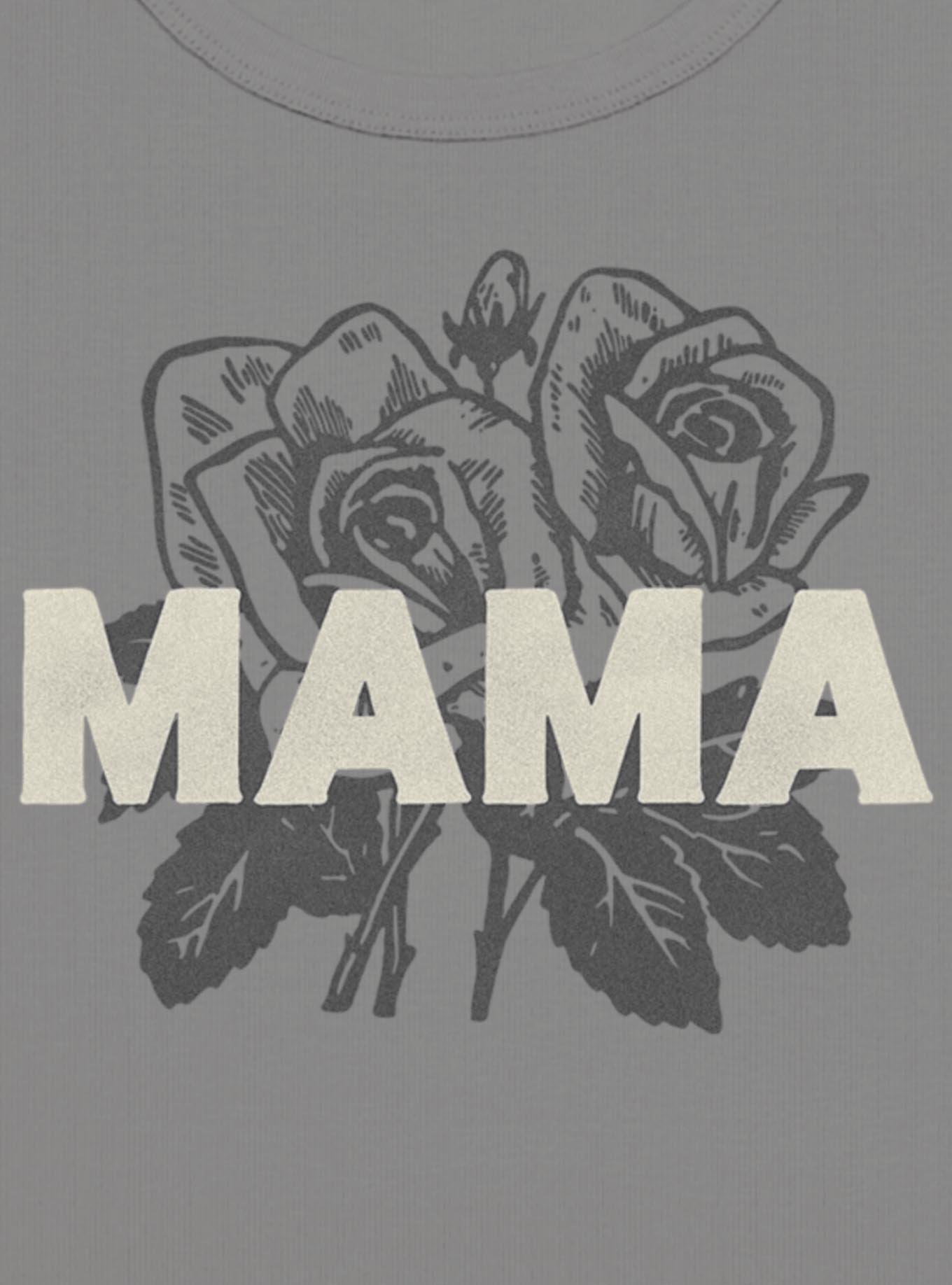 Mama Rose Floral Girls Baby T-Shirt, , hi-res