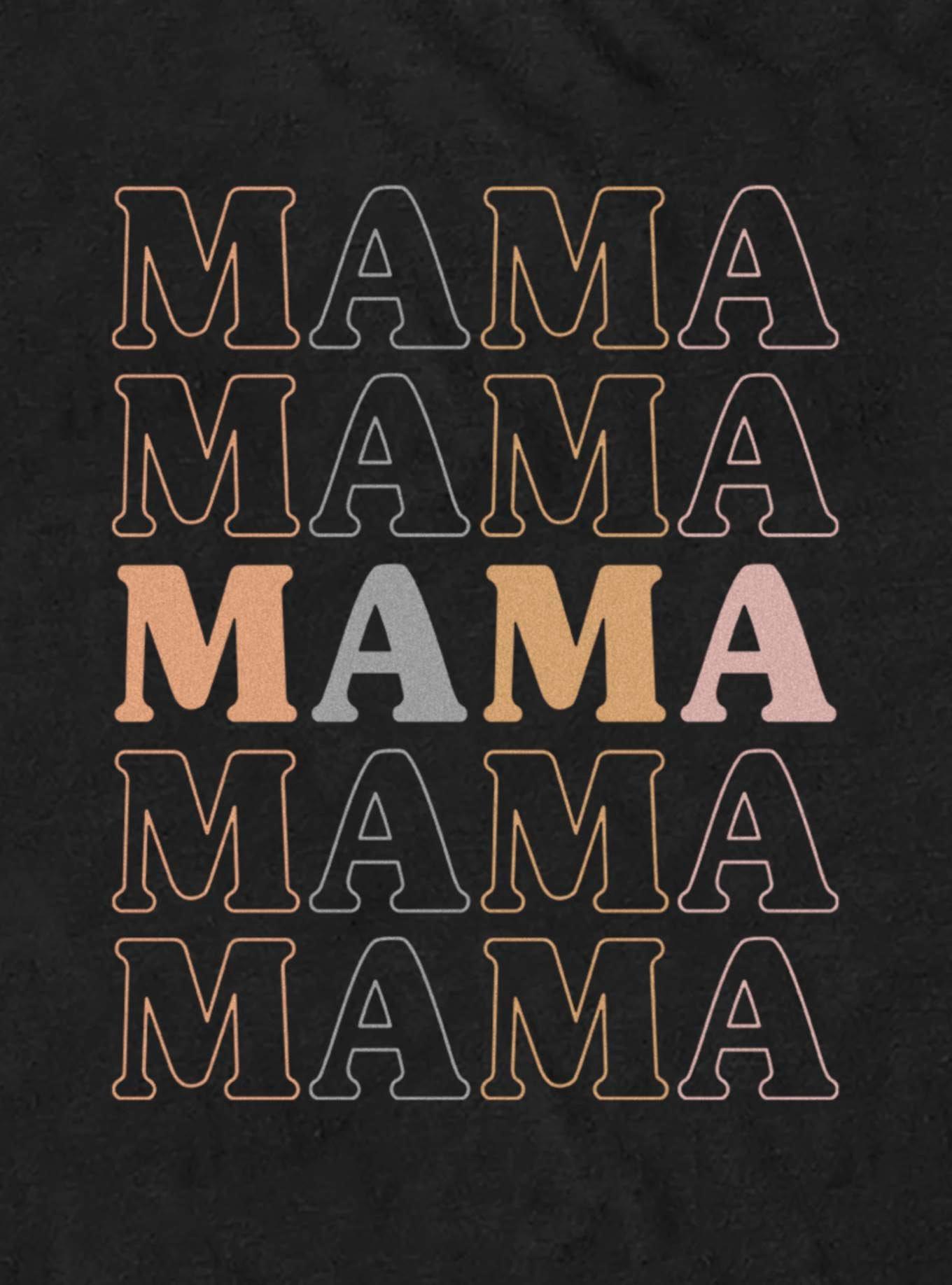Mama Stacked T-Shirt, , hi-res
