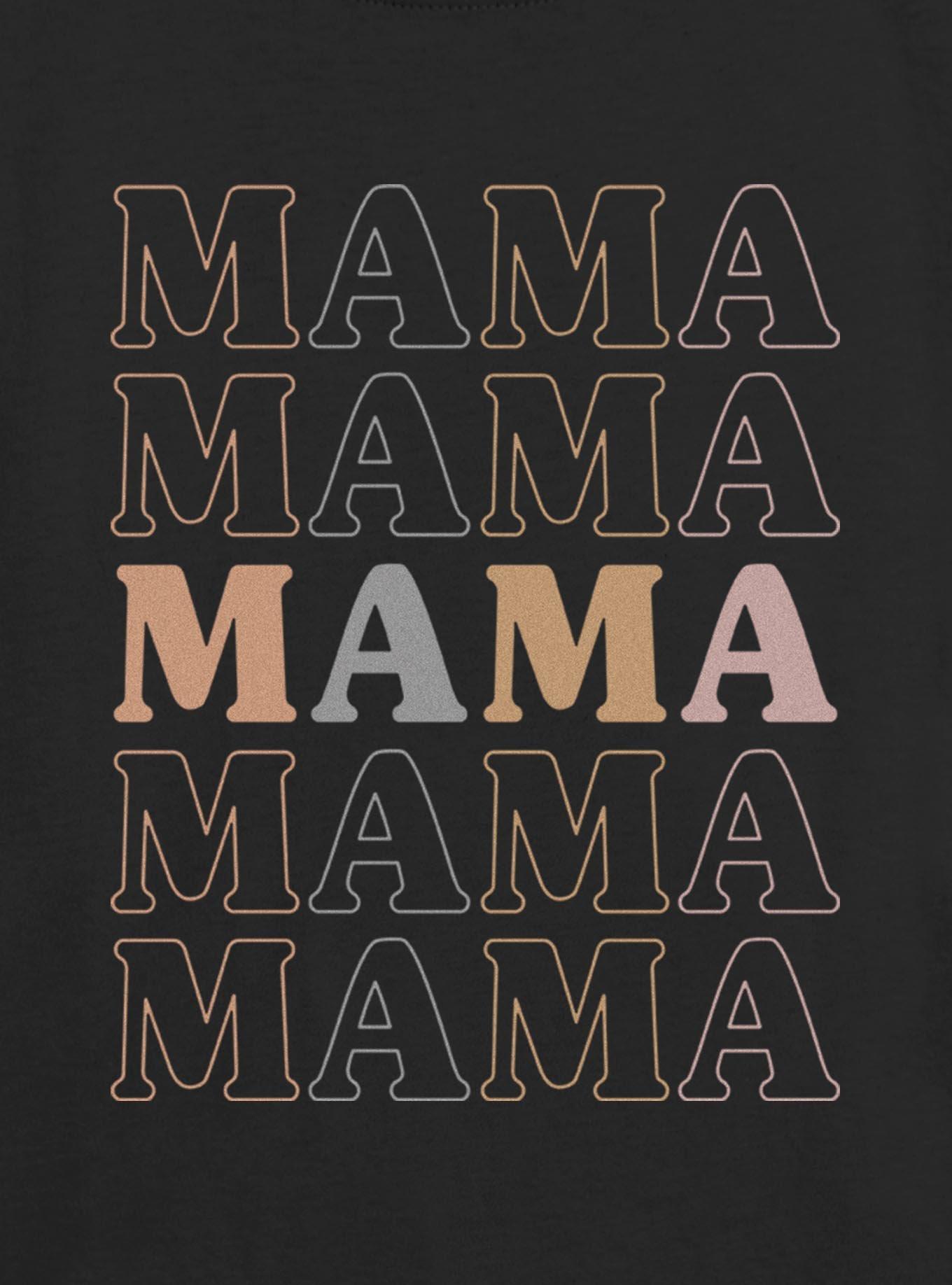 Mama Stacked Girls Skimmer T-Shirt, , hi-res