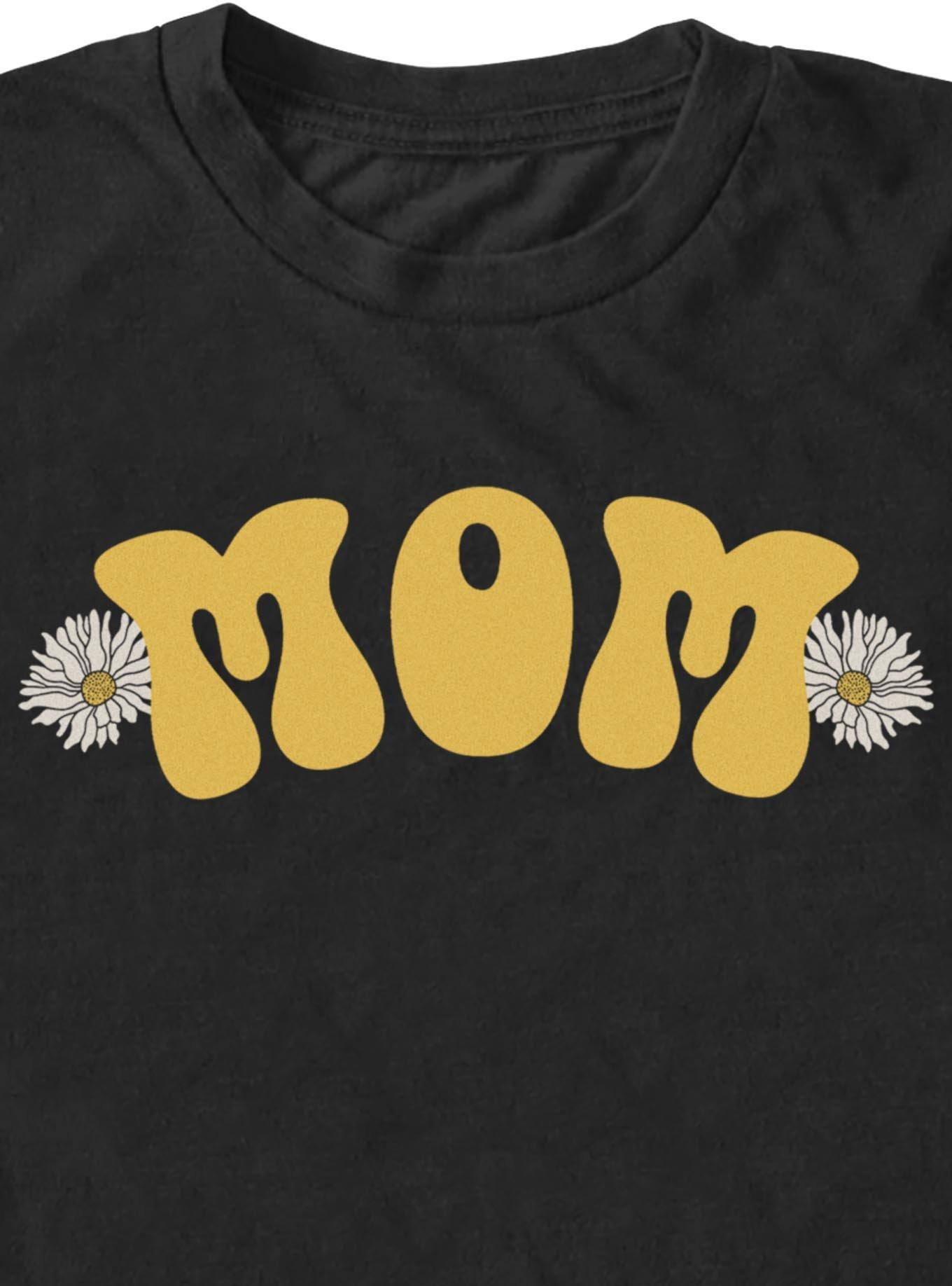 Mom Daisy Flowers T-Shirt, , hi-res