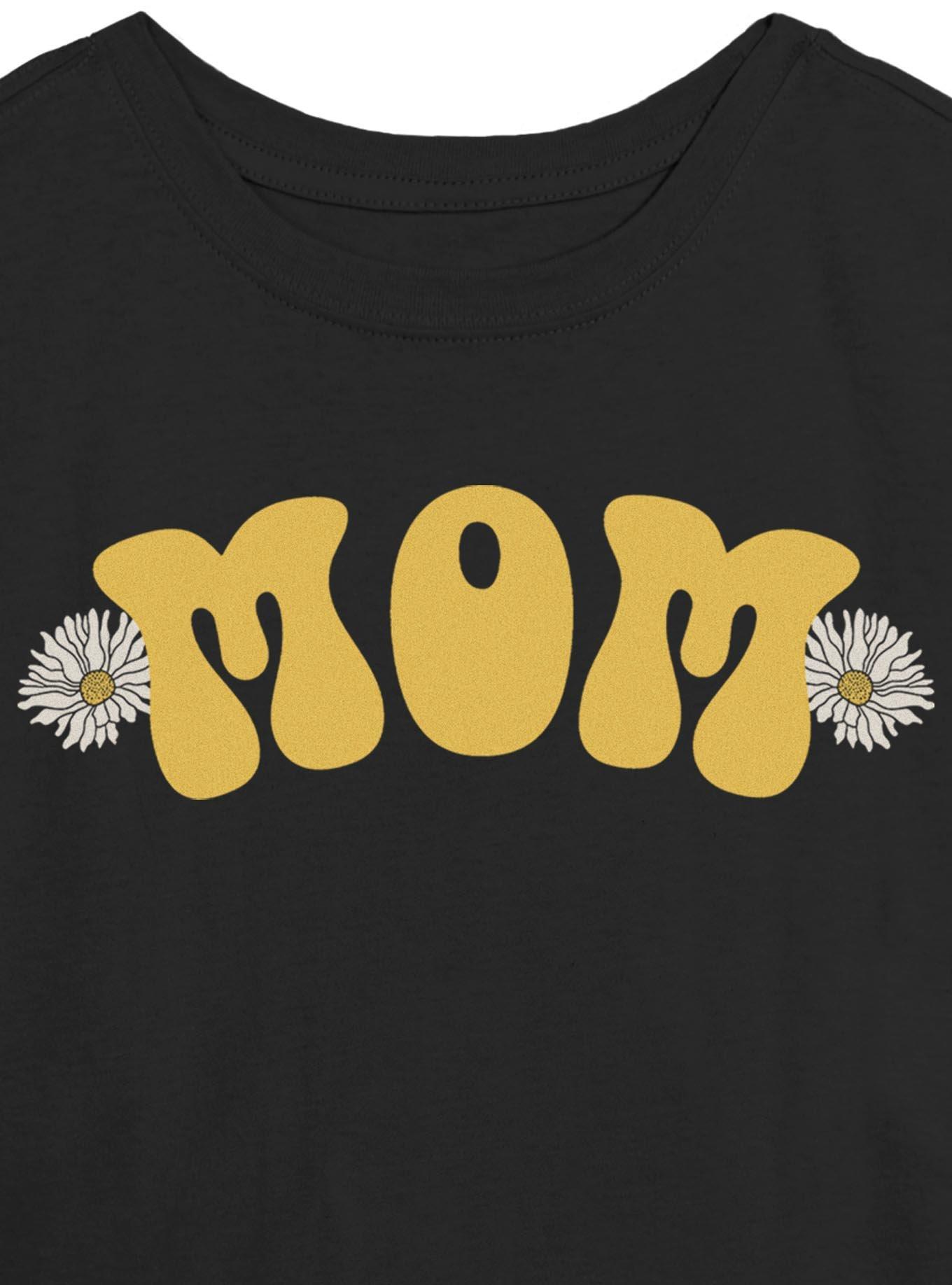 Mom Daisy Flowers Girls Skimmer T-Shirt, , hi-res