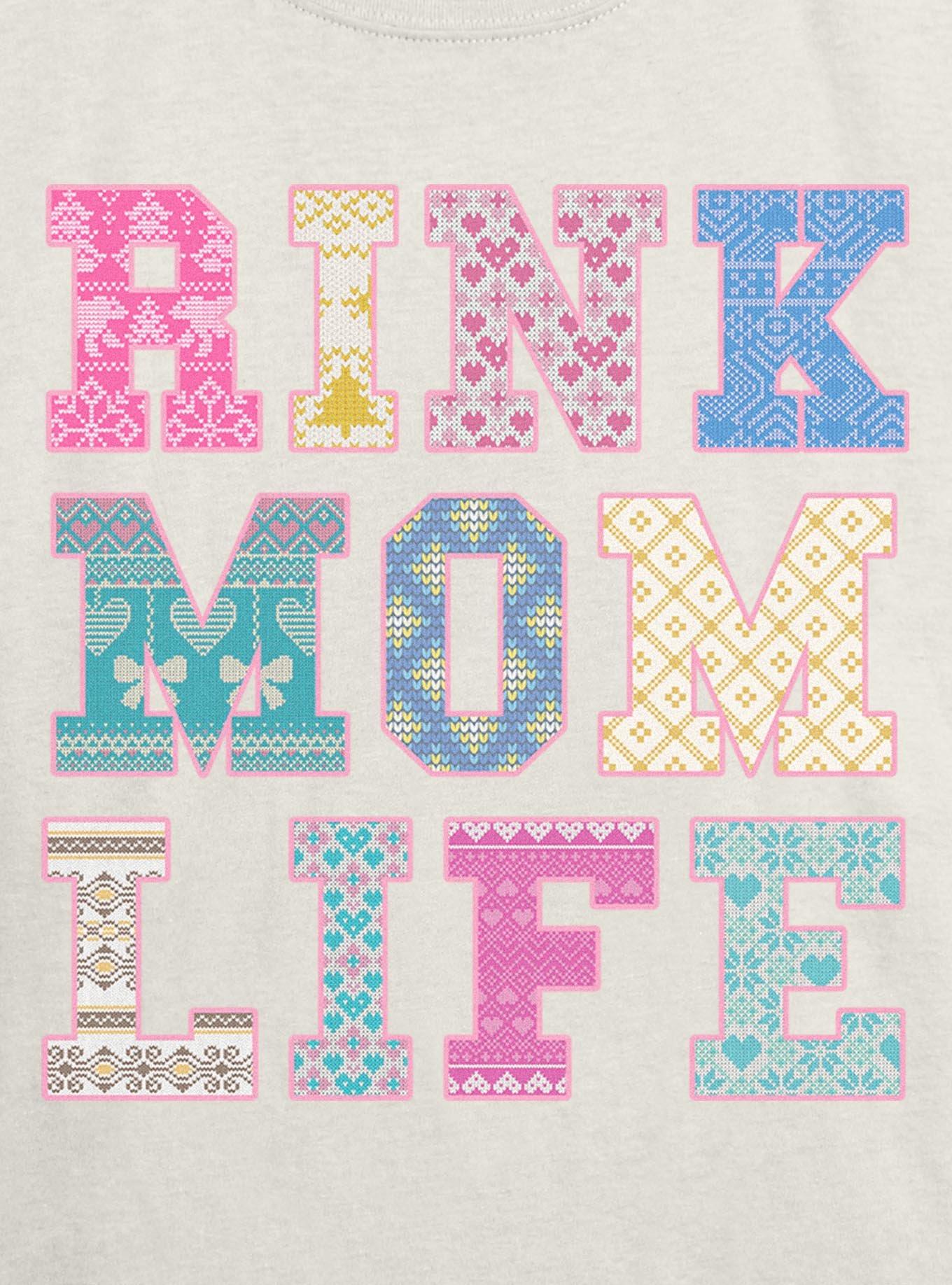 Rink Mom Life Girls Skimmer T-Shirt, , hi-res