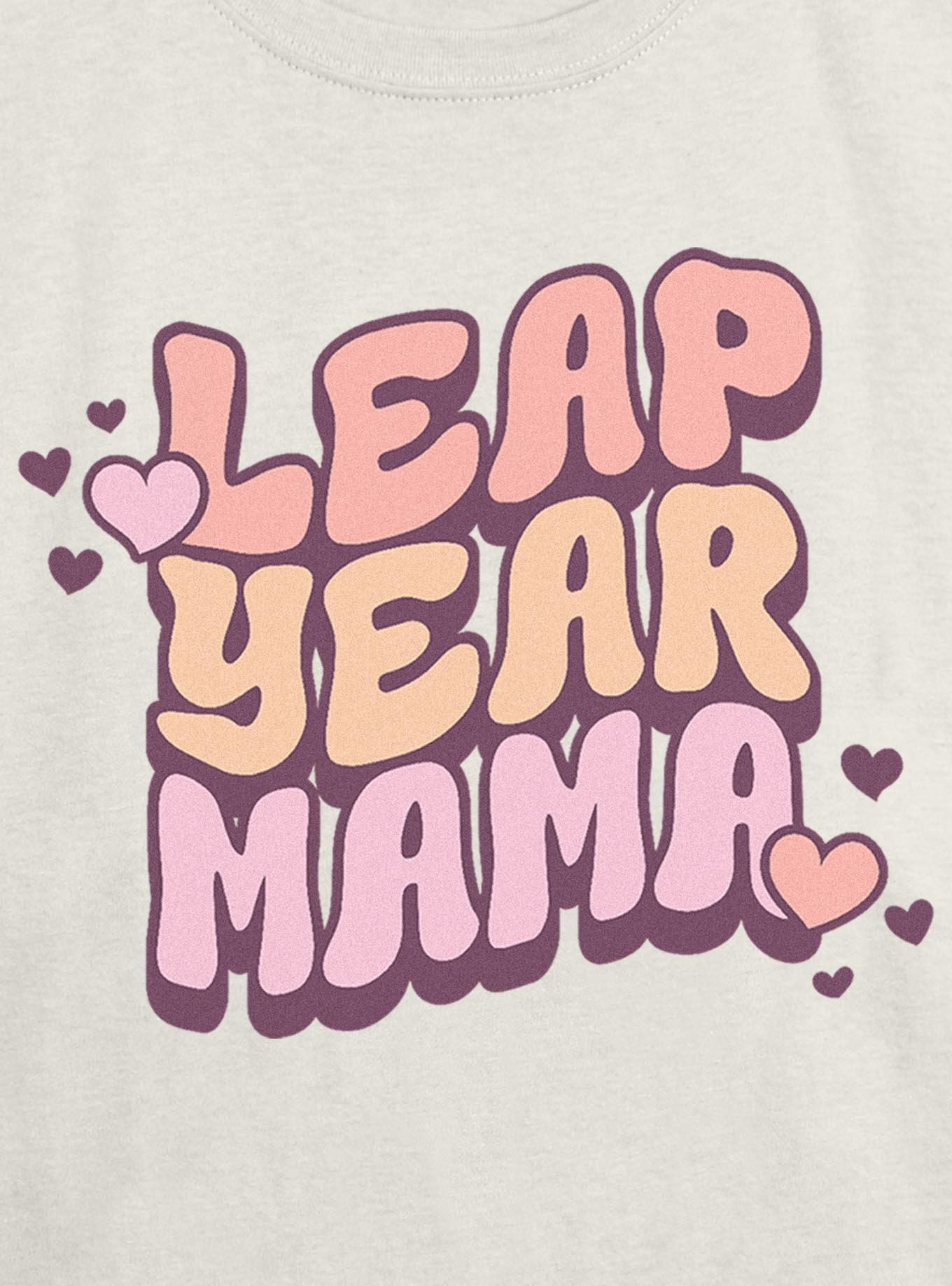 Leap Year Mama Girls Skimmer T-Shirt, , hi-res