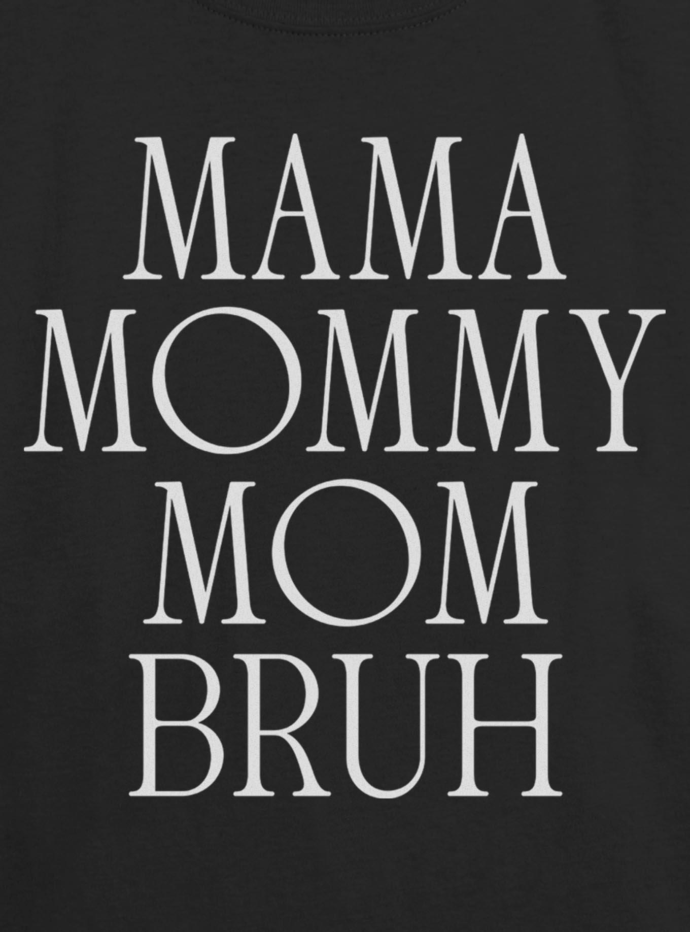 Mom Bruh Girls Skimmer T-Shirt, , hi-res