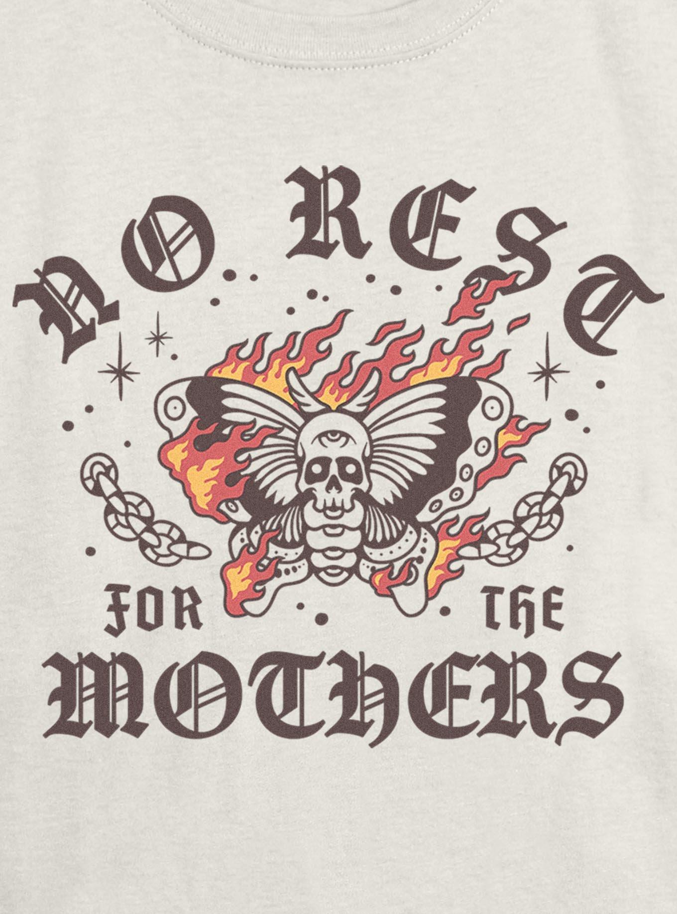 No Rest For The Mothers Girls Skimmer T-Shirt, , hi-res
