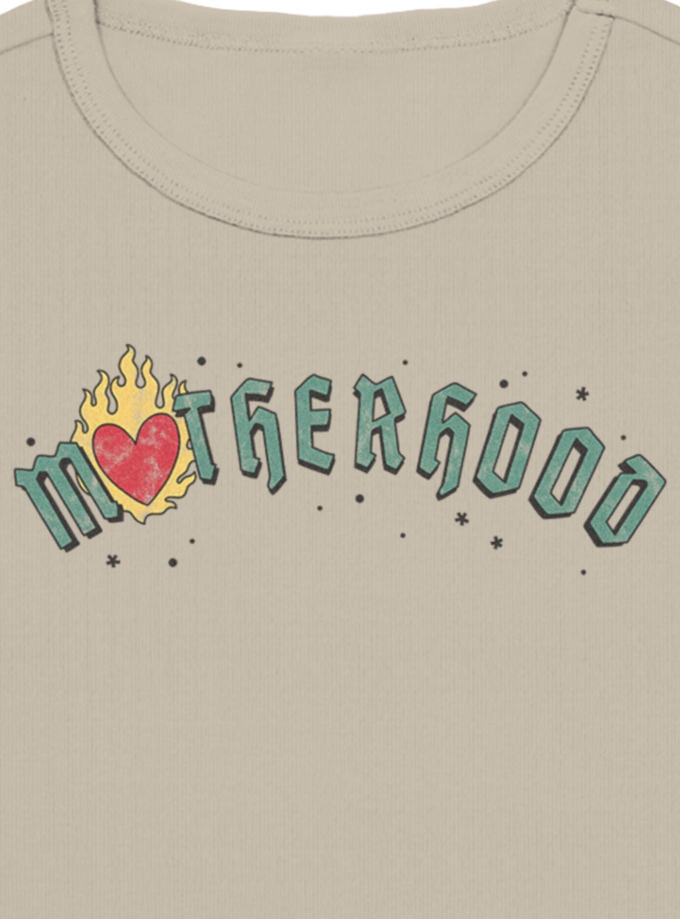 Motherhood Flaming Heart Girls Baby T-Shirt, , hi-res