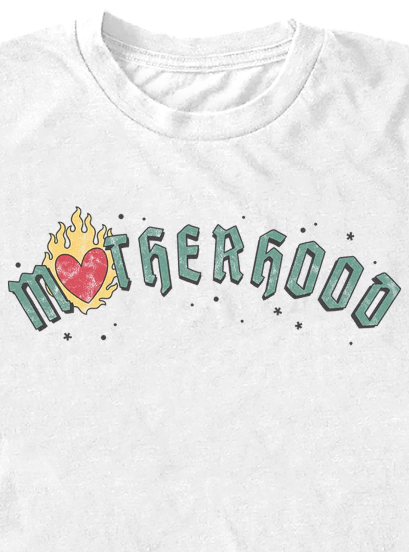 Motherhood Flaming Heart T-Shirt, , hi-res