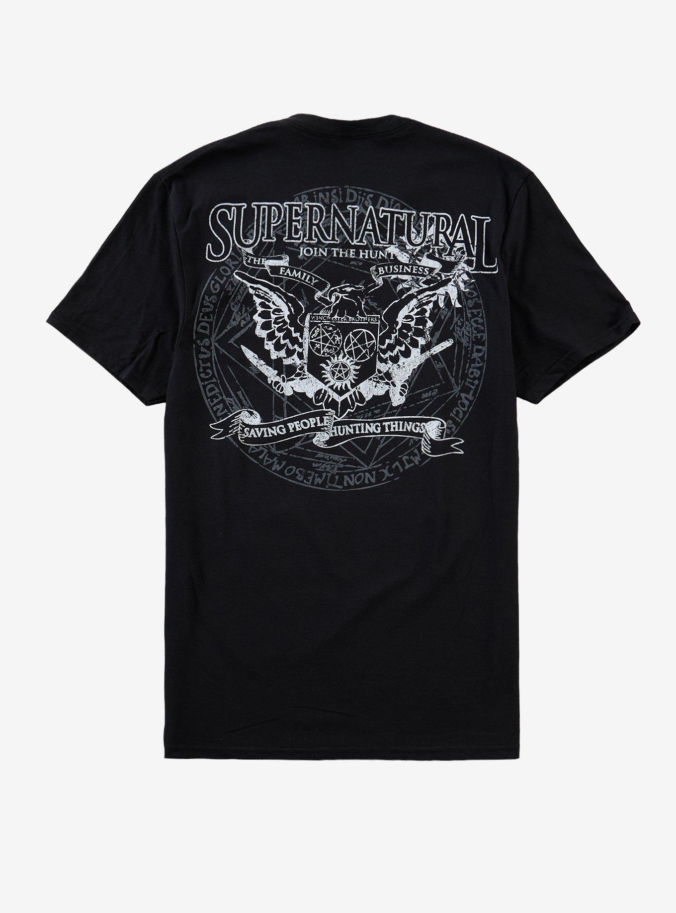 Supernatural Winchester Brothers Faces T-Shirt, , hi-res