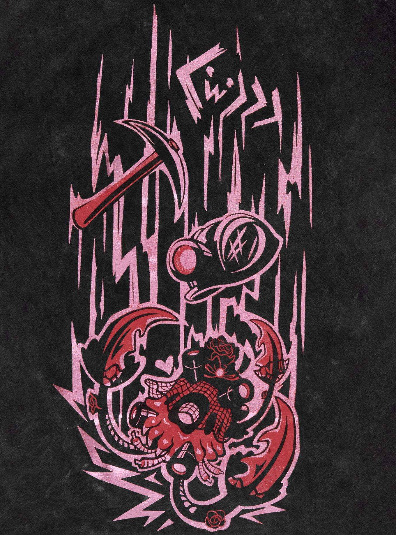 Murder Drones Nori Foil Dark Wash T-Shirt, , hi-res