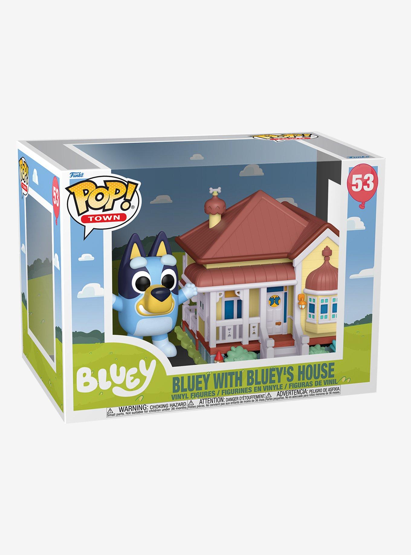 Funko Pop! Town Bluey With Bluey's House Vinyl Figure, , alternate - view 2