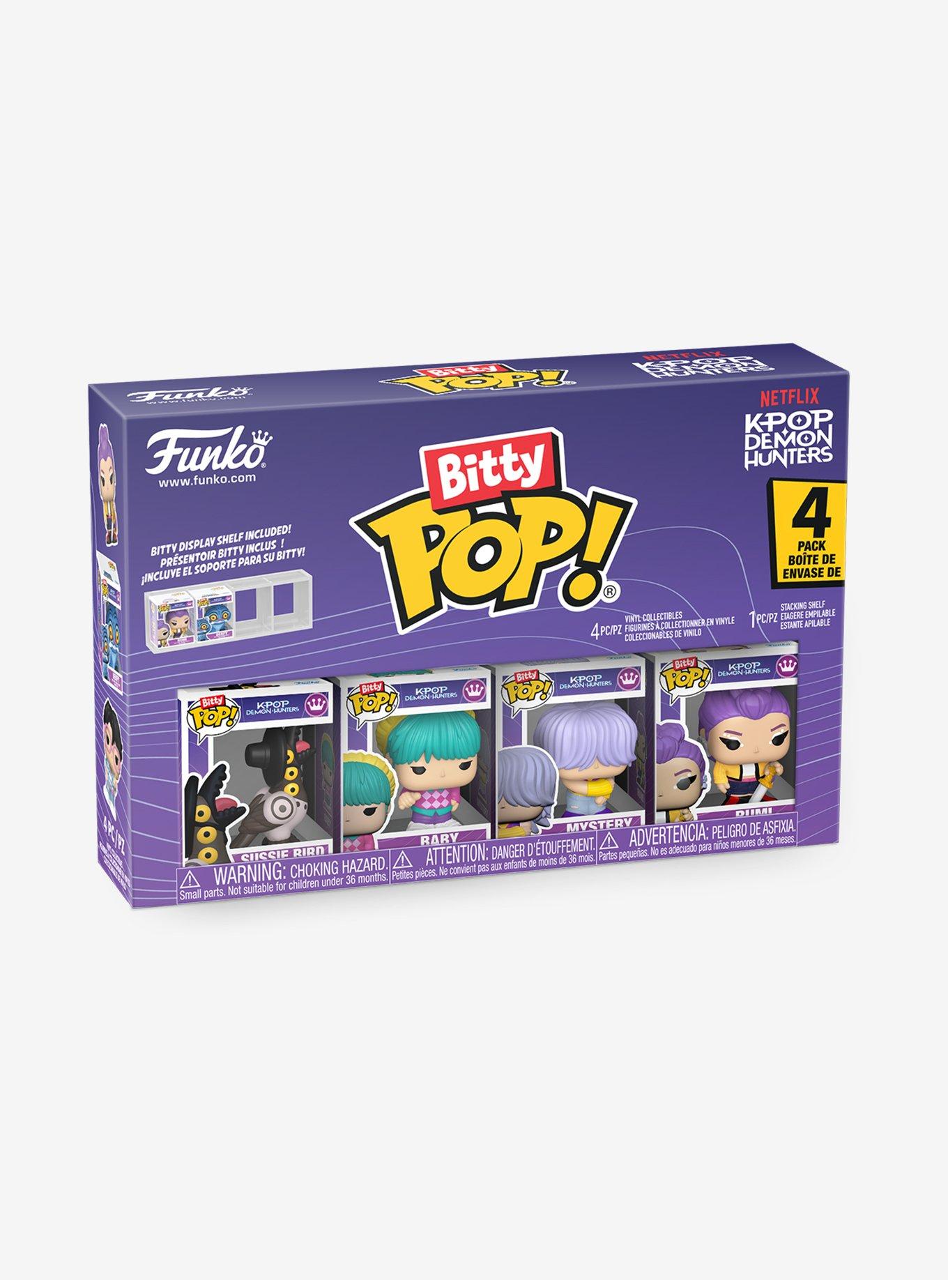 Funko Bitty Pop! KPop Demon Hunters Rumi & Friends Vinyl Figure Set, , alternate - view 2