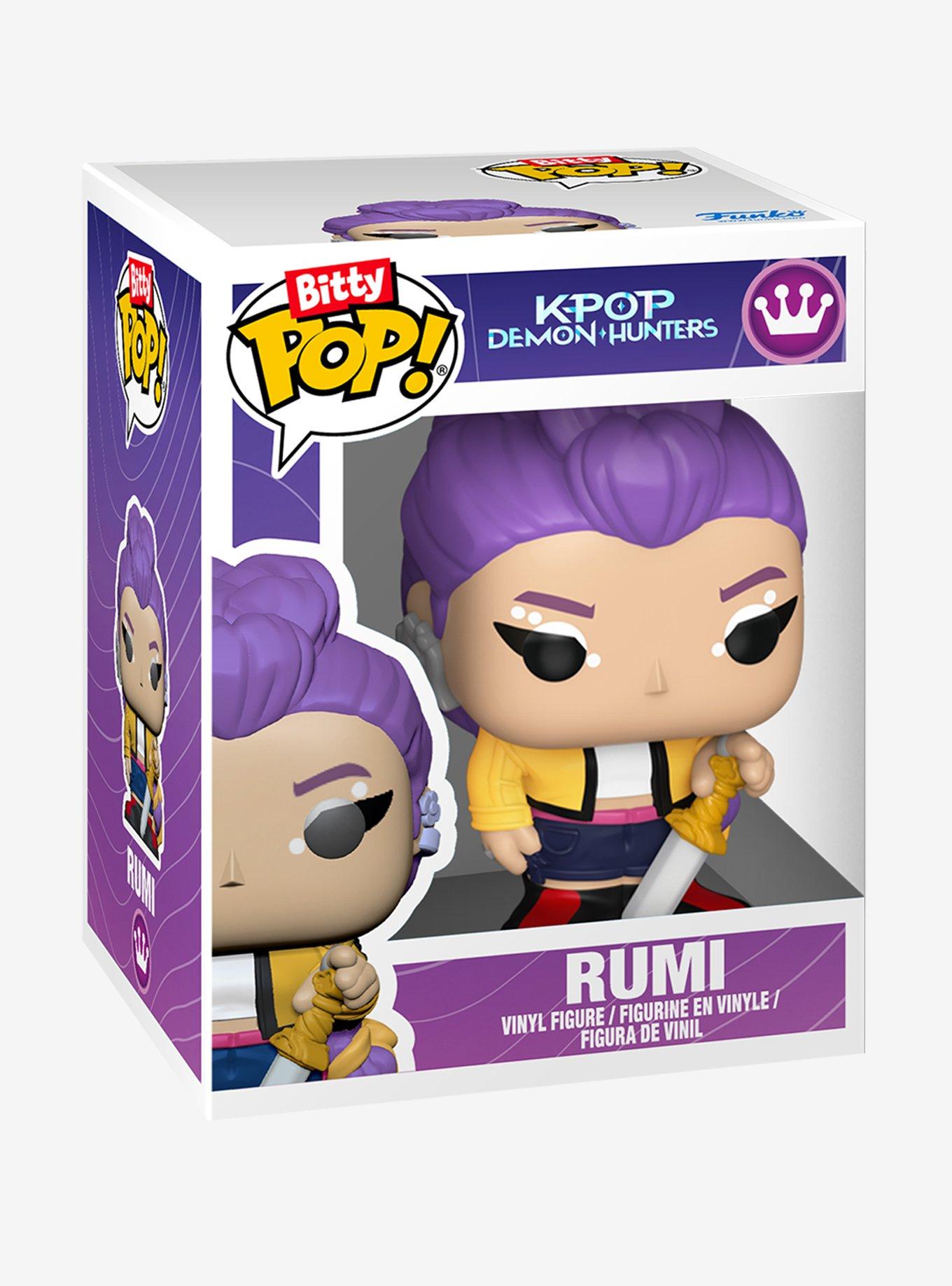 Funko Bitty Pop! KPop Demon Hunters Rumi & Friends Vinyl Figure Set, , alternate - view 4