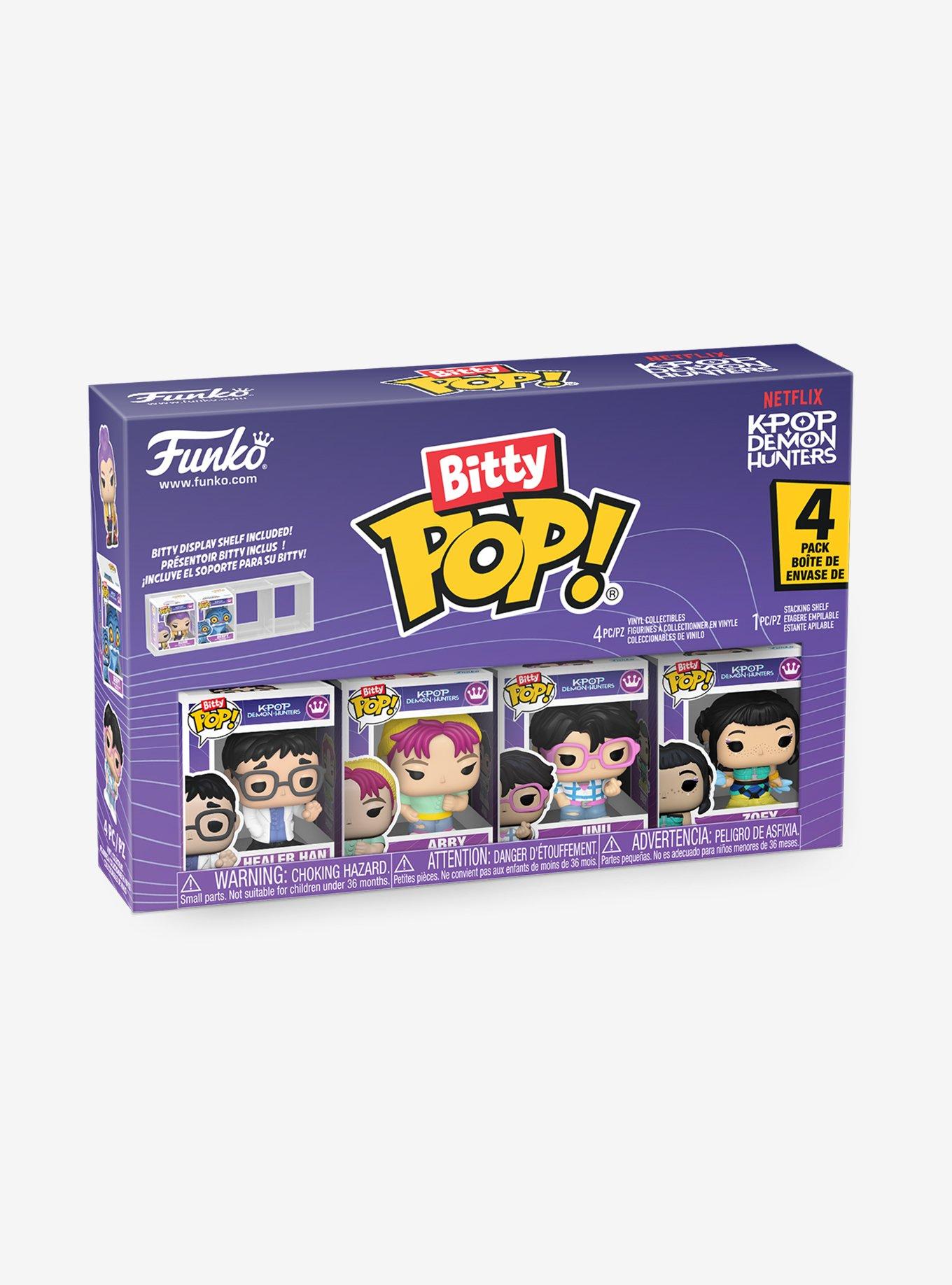 Funko Bitty Pop! KPop Demon Hunters Zoey & Friends Vinyl Figure Set, , alternate - view 2