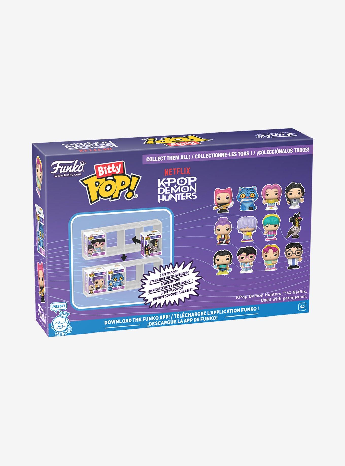 Funko Bitty Pop! KPop Demon Hunters Zoey & Friends Vinyl Figure Set, , alternate - view 3