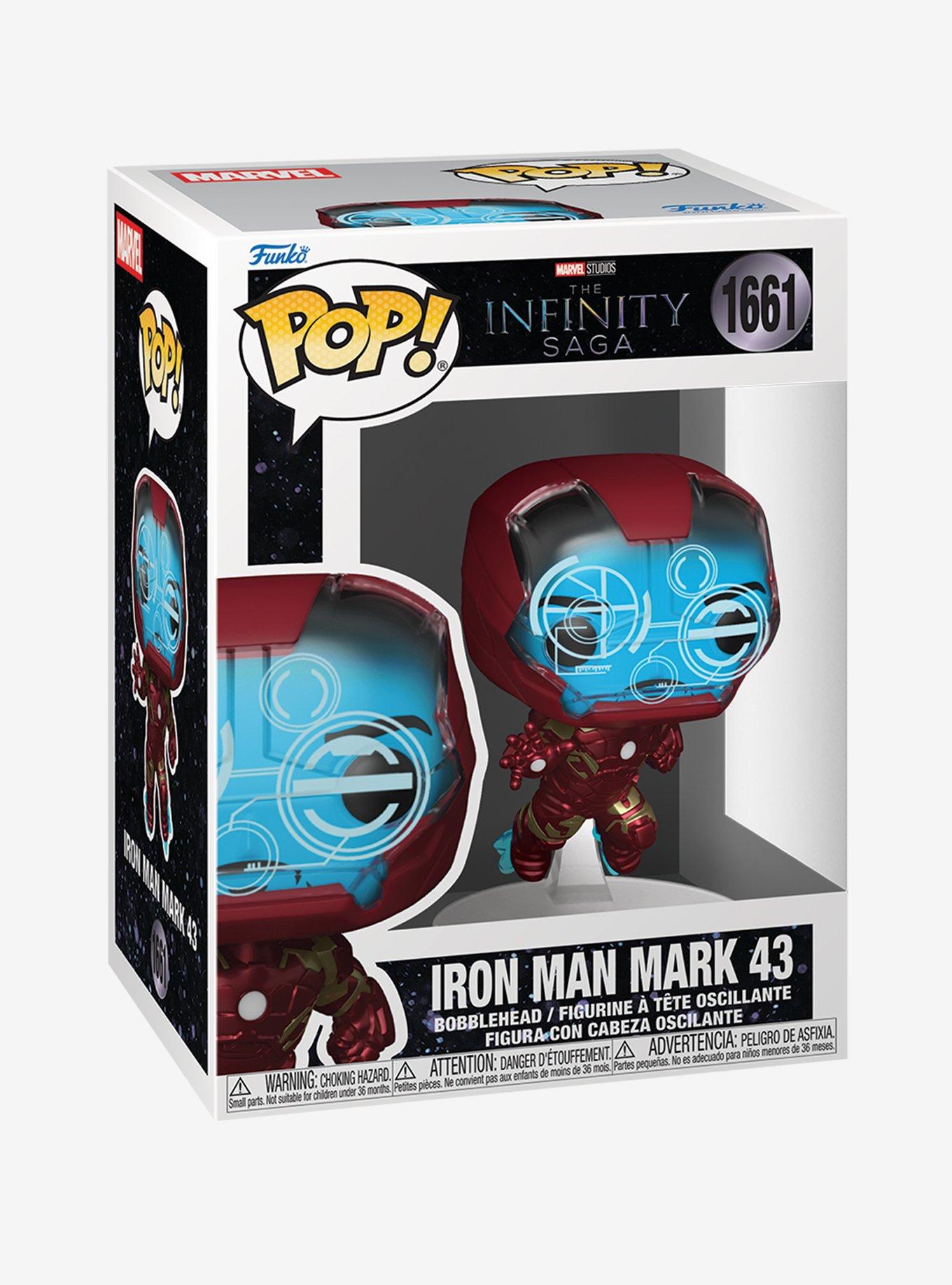 Funko Pop! Marvel The Infinity Saga Iron Man Mark 43 Vinyl Figure, , alternate - view 2