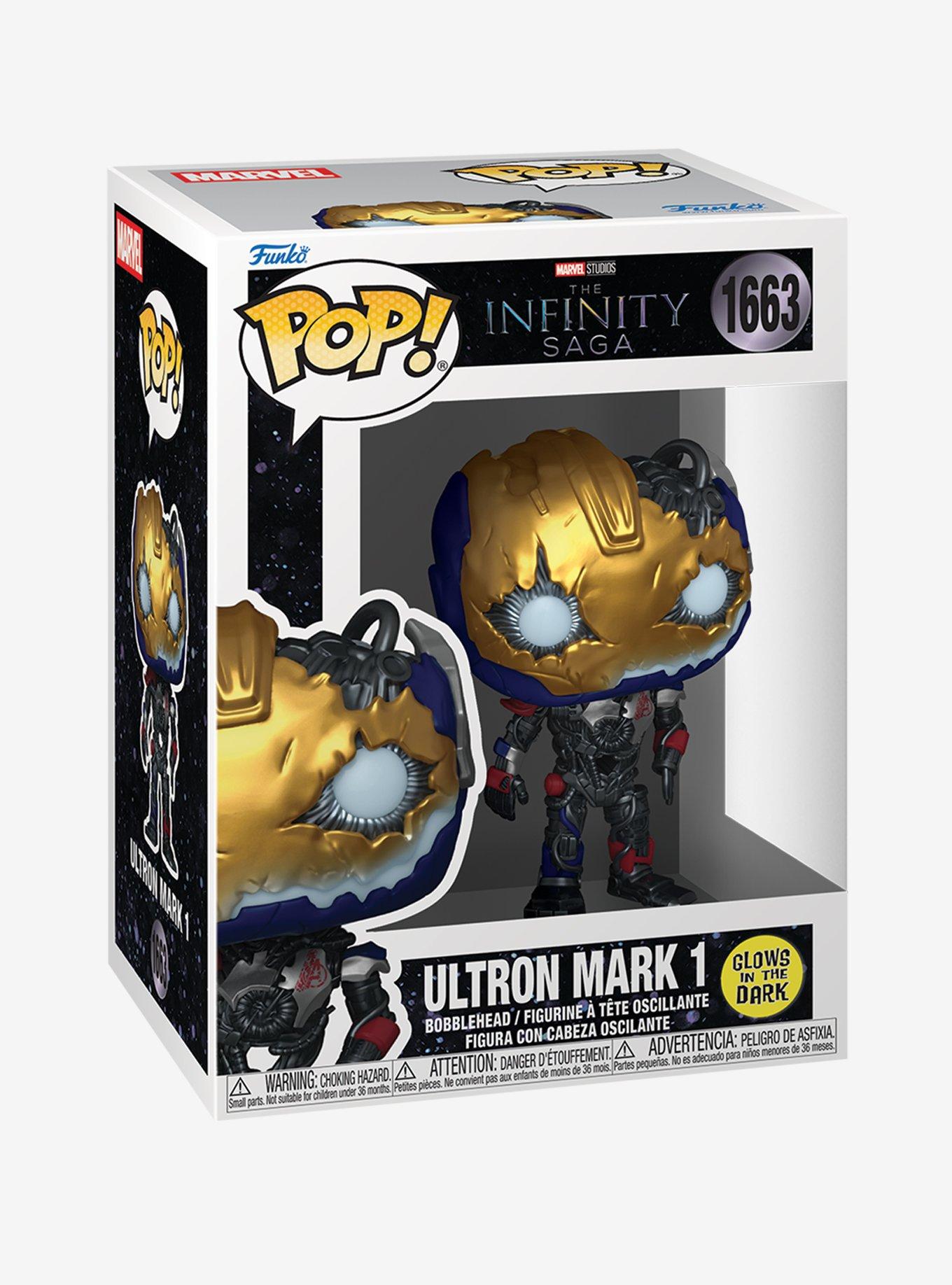 Funko Pop! Marvel The Infinity Saga Ultron Mark 1 Glow-in-the-Dark Vinyl Figure, , alternate - view 3